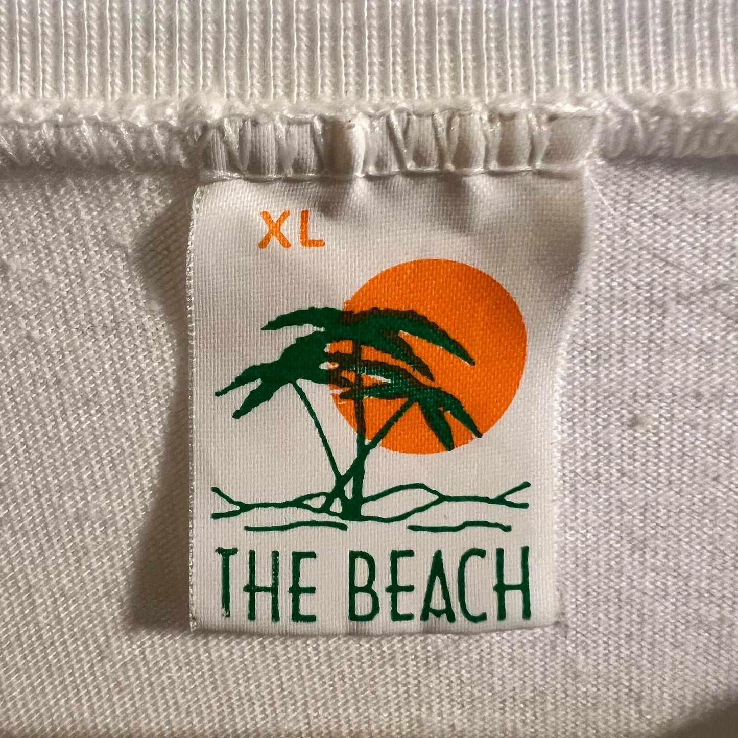 Vintage 90's Roots Reggae 'Los Algodones MX' Single Stitch Souvenir T-Shirt - Size XL - White
