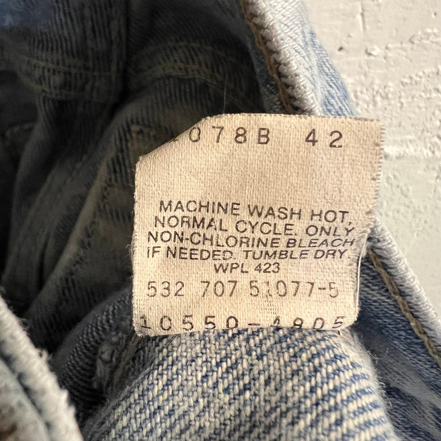Vintage 90's Levi's Special Reserve 550 Acid Wash Denim Jean - Size 32" x 29" - Made In USA