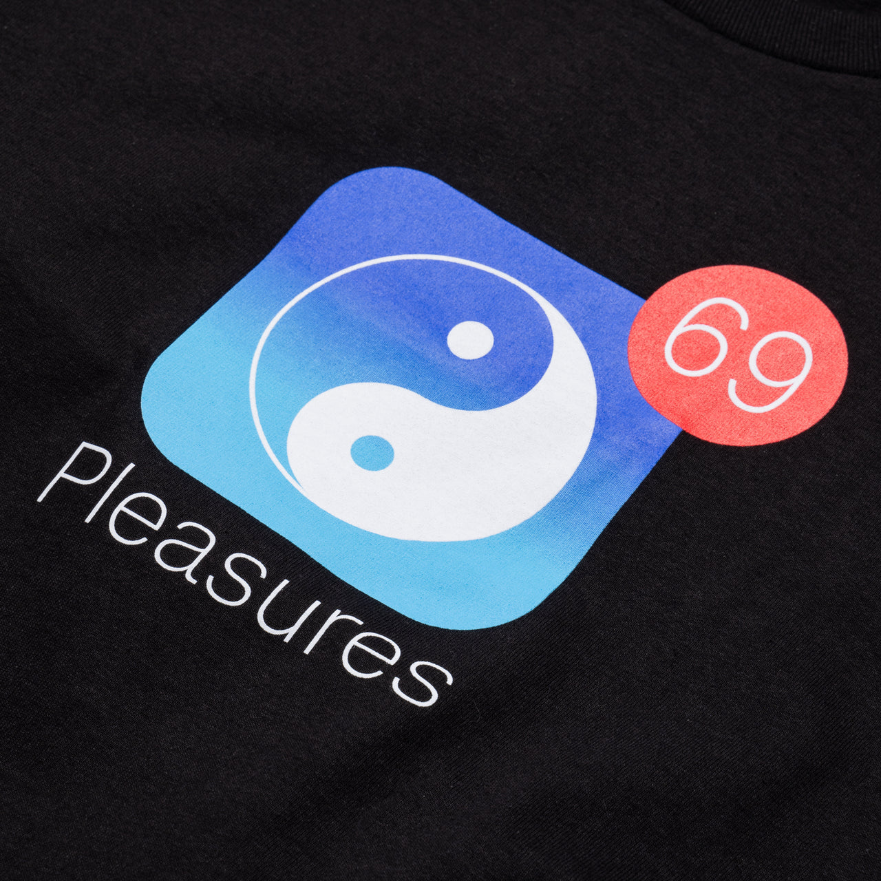 *New* Pleasures Notify T-Shirt - Size Large - Black - AC27308