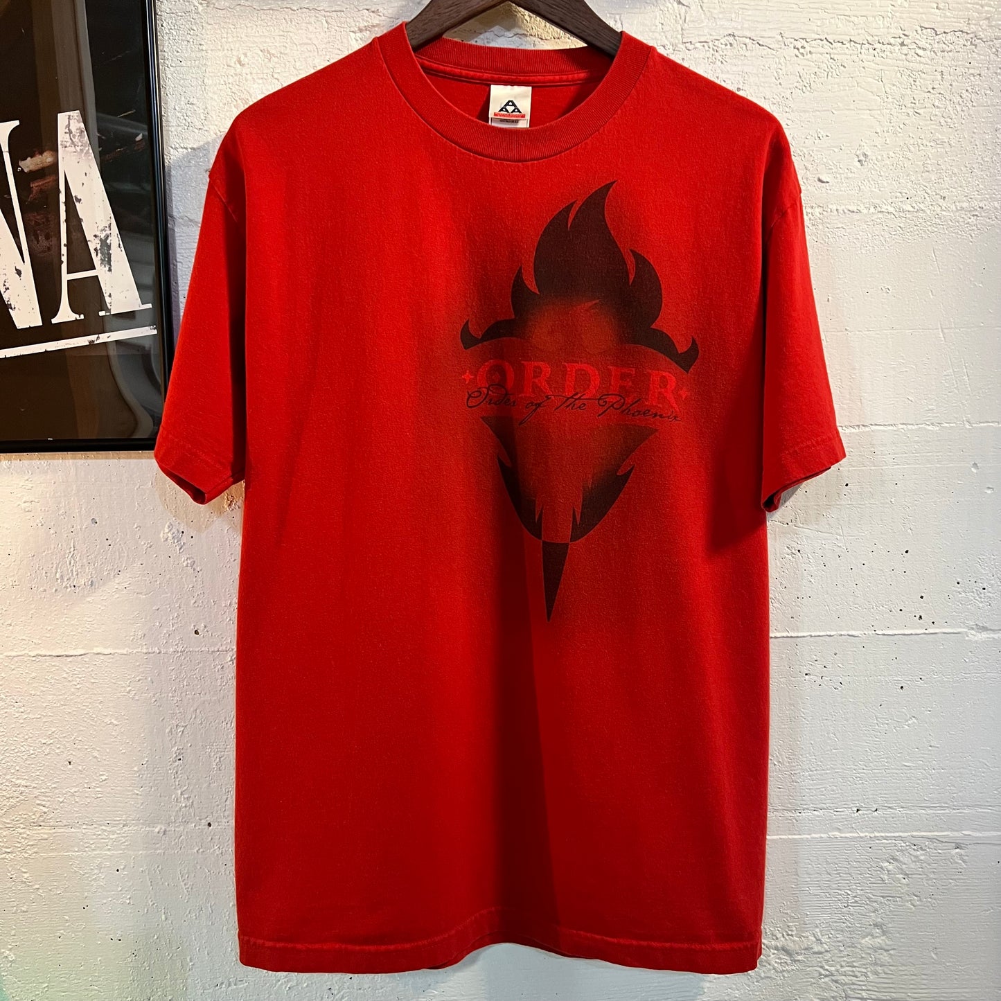 Vintage Y2K 2007 Harry Potter ‘Order Of The Phoenix’ Movie Promo T-Shirt - Size Large - Red/Black