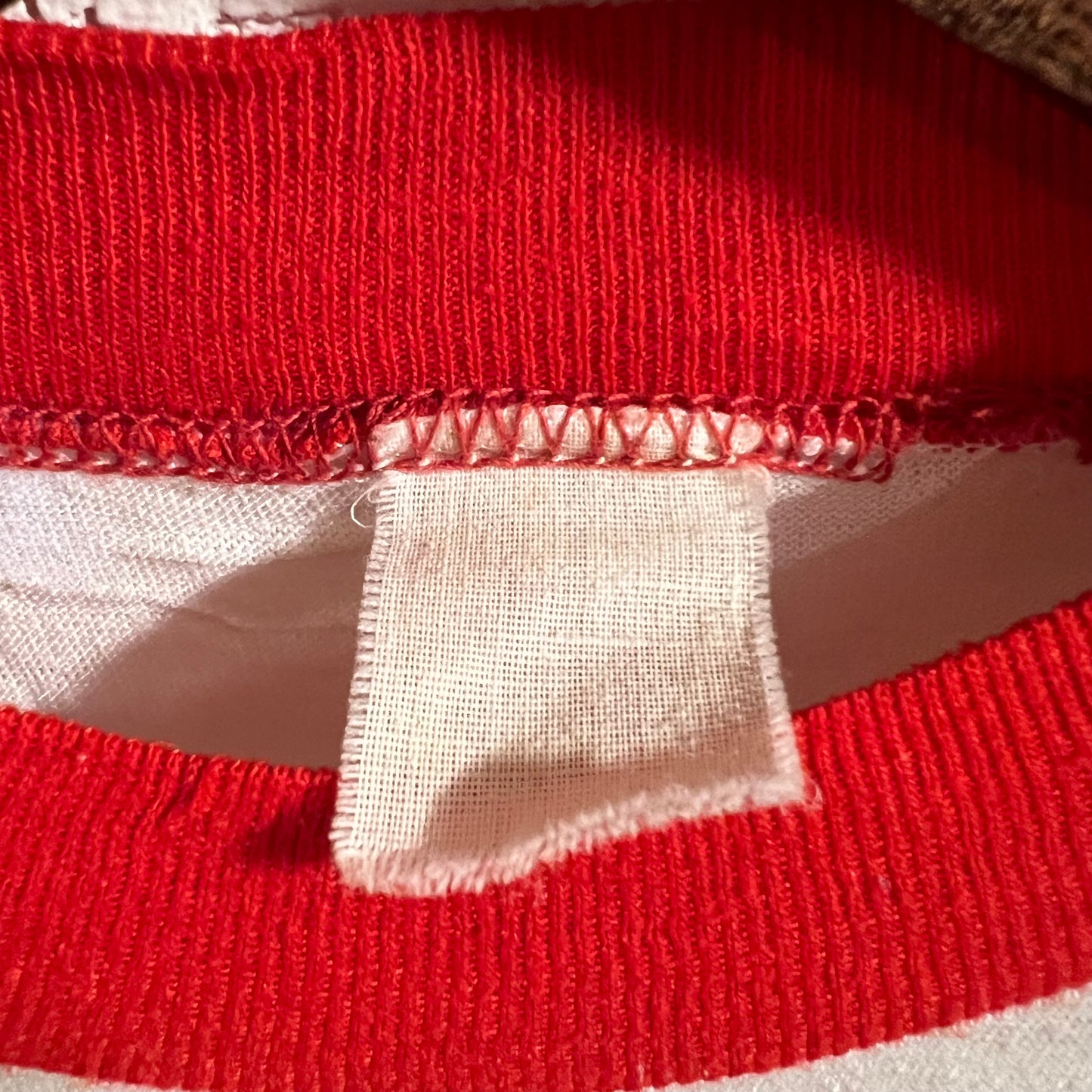 Vintage 80’s Cincinnati Reds Baseball Glove Single Stitch Baby T-Shirt - Size Youth Small - White/Red
