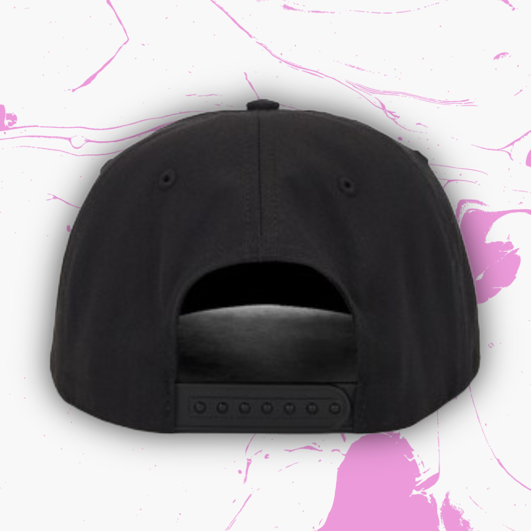 *New* Babylon Star Snapback Hat In Black - O/S - Black - Made In USA