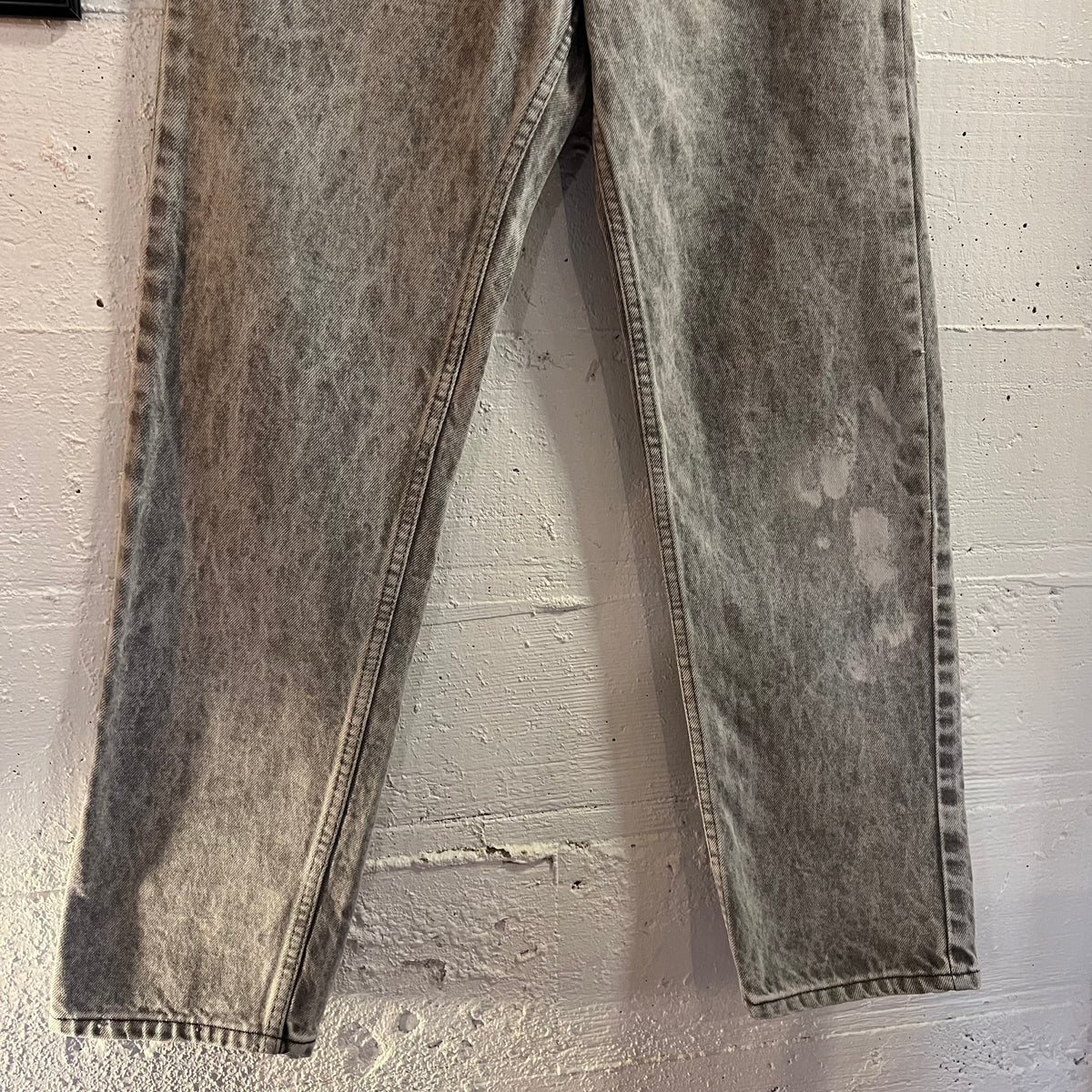 Vintage 90's Levi's 506 Acid Wash Straight Leg Denim Jean - Size 28" x 29.5" - Made In USA