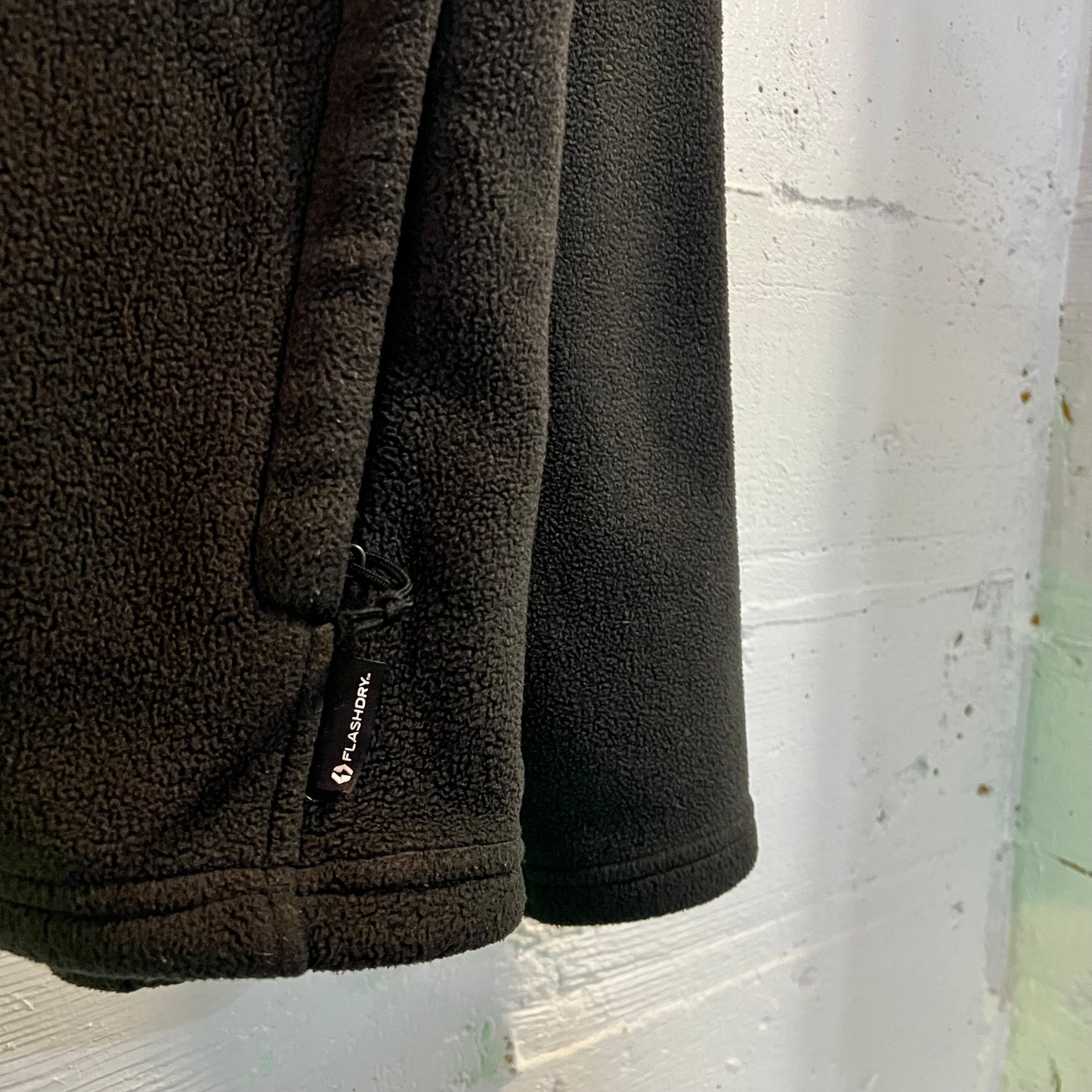 Vintage Embroidered The North Face Zip Up Fleece Jacket - Size Men’s Small - Black