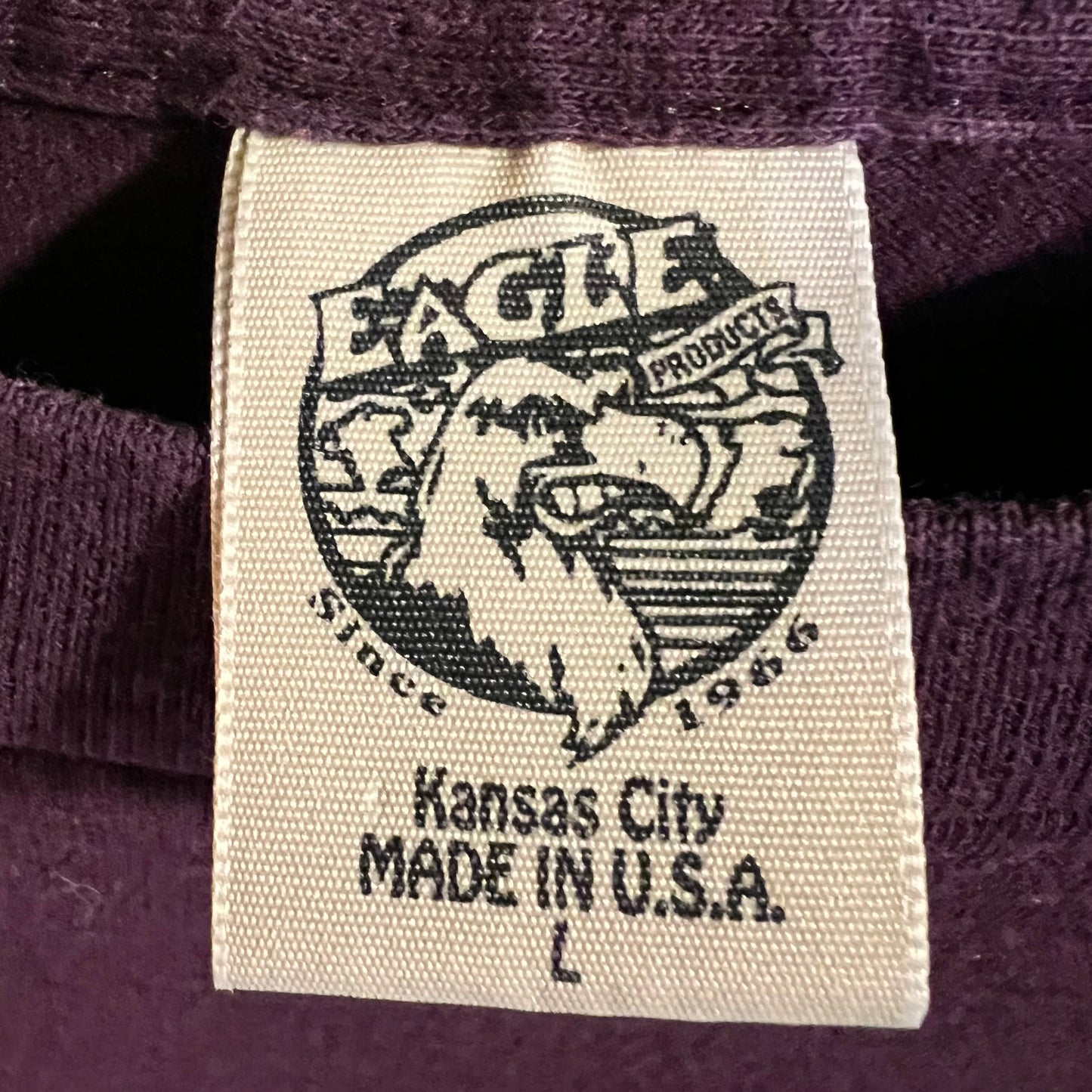 Vintage Oregon Shakespeare Festival Single Stitch T-Shirt - Size Large - Made In USA - Beautiful Maroon Color