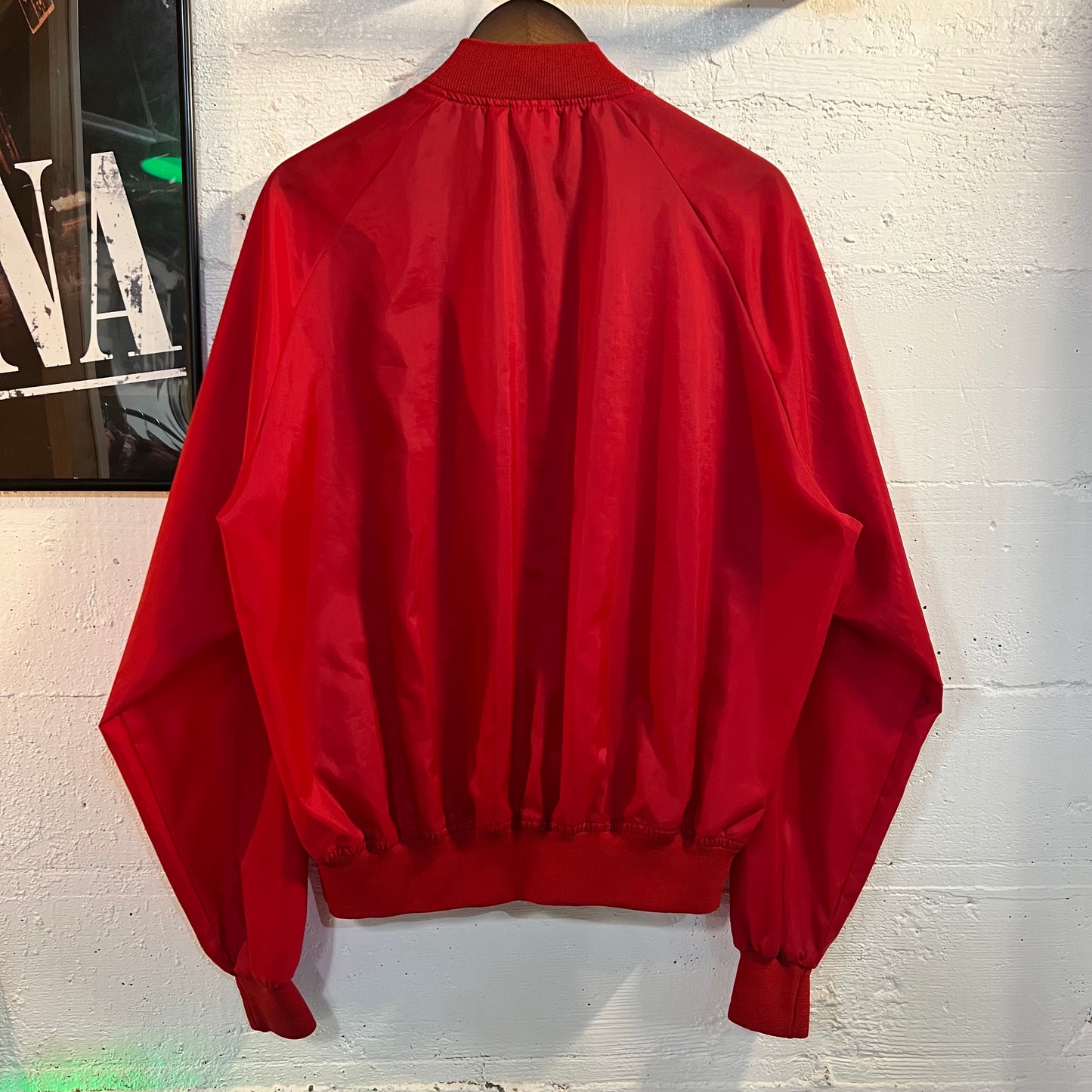 Vintage 1980's Super Bowl XX (Twenty) Chalk Line Jacket - Size XL - Made In USA - Red