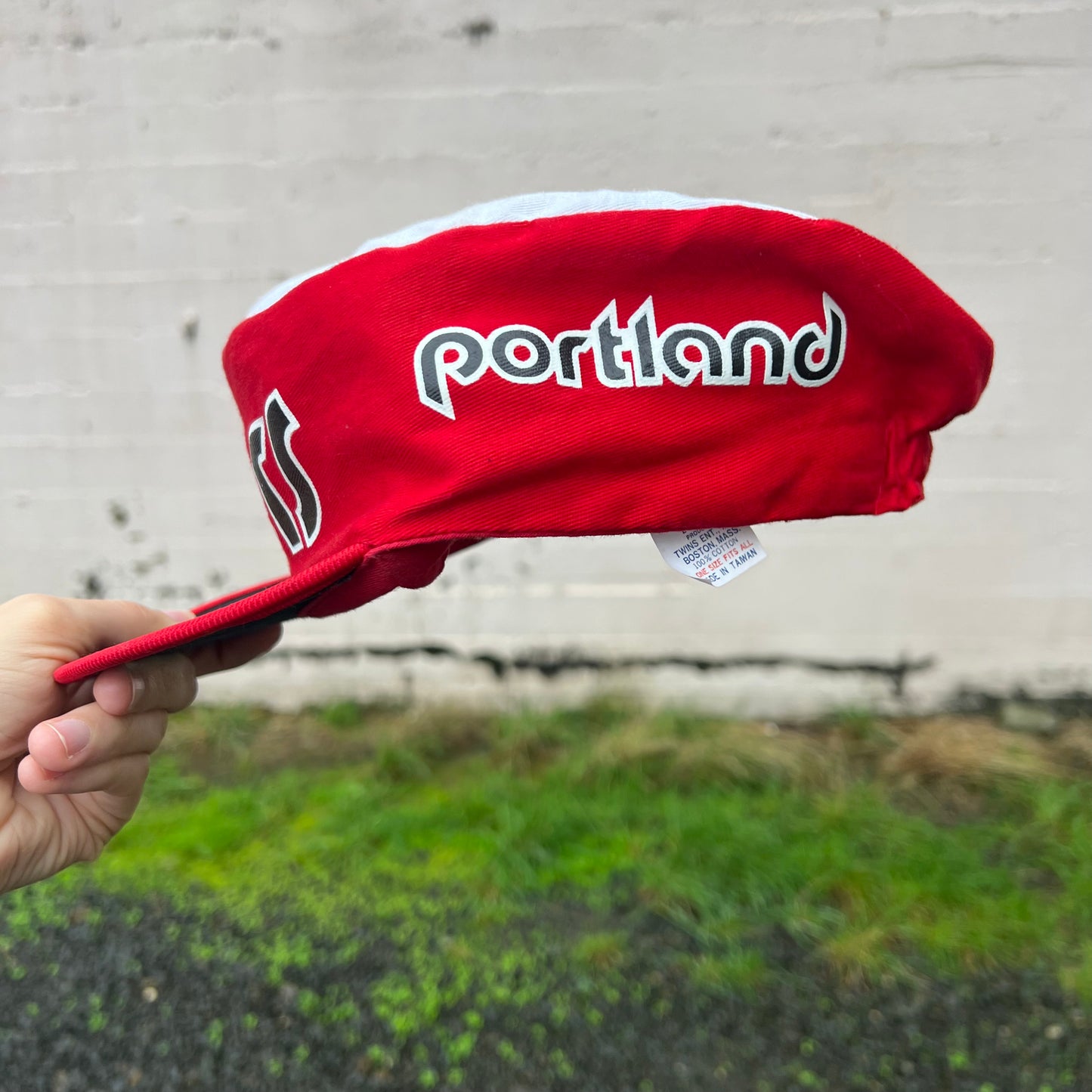 Vintage 1980's Portland Trailblazer Pillbox Hat - OS - Made In USA