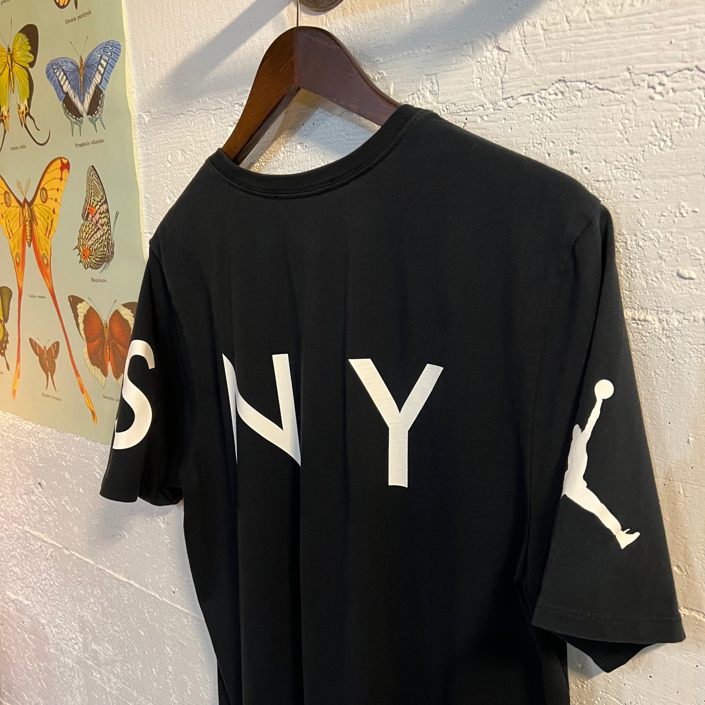 *Pre-Owned* Jordan X Public School New York PSNY T-Shirt - Size Large - Black