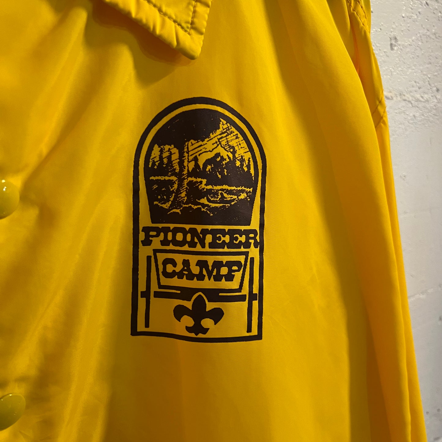 Vintage 70’s Boy Scouts Pioneer Camp Coaches Jacket By Russell Athletic - Size Large - Made In USA