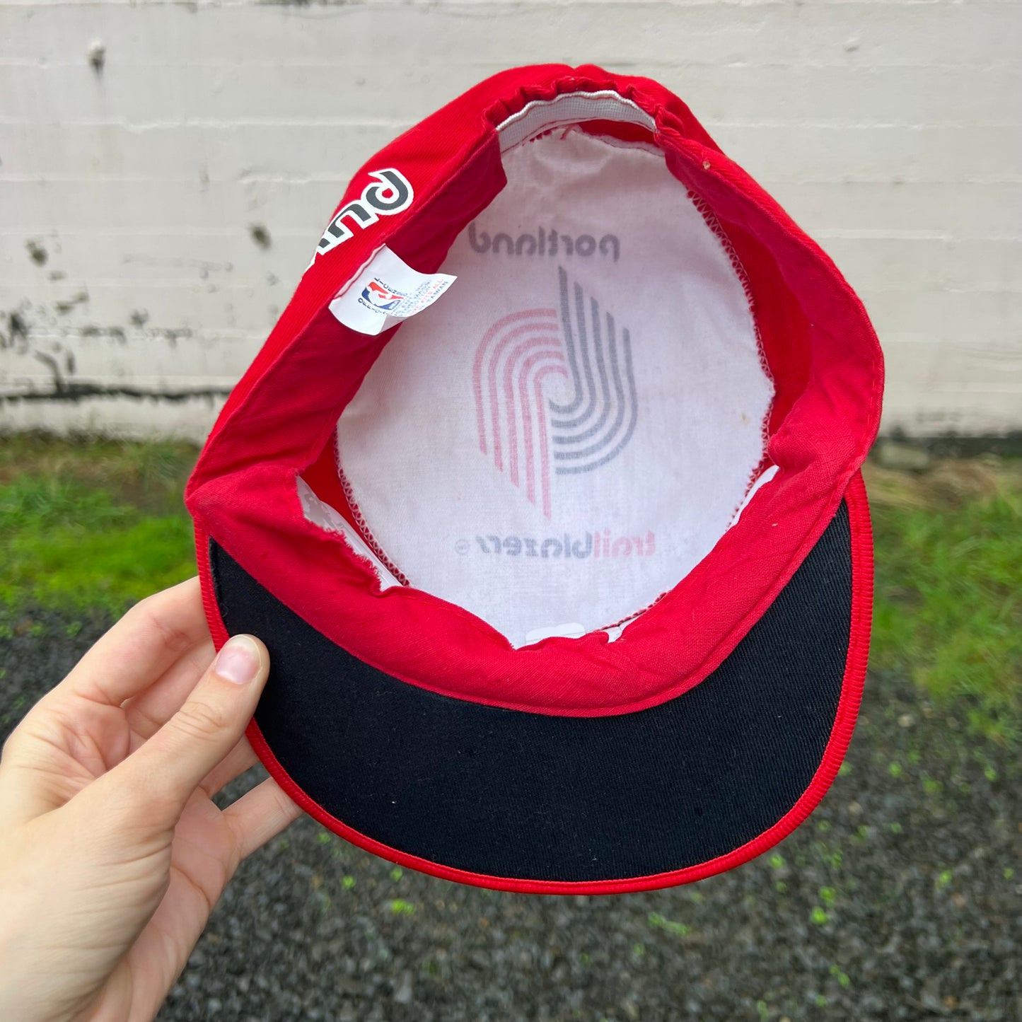 Vintage 1980's Portland Trailblazer Pillbox Hat - OS - Made In USA