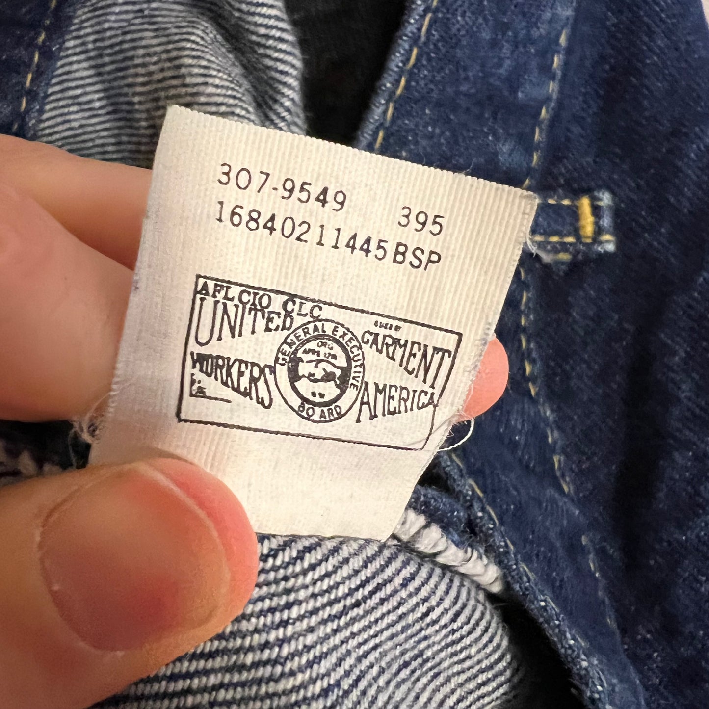 Vintage 1970's Lee Riders Union Made In USA Sz 38