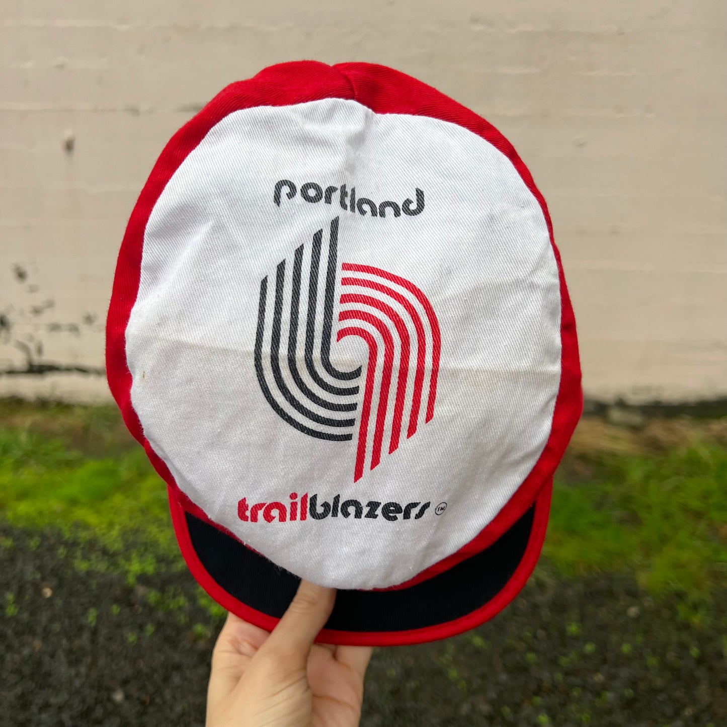 Vintage 1980's Portland Trailblazer Pillbox Hat - OS - Made In USA