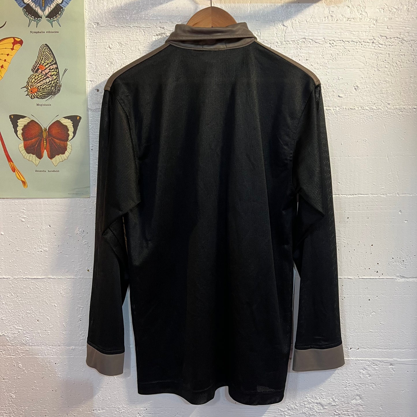 VINTAGE FRESH JIVE MESH LONG SLEEVE SHIRT SZ MEDIUM