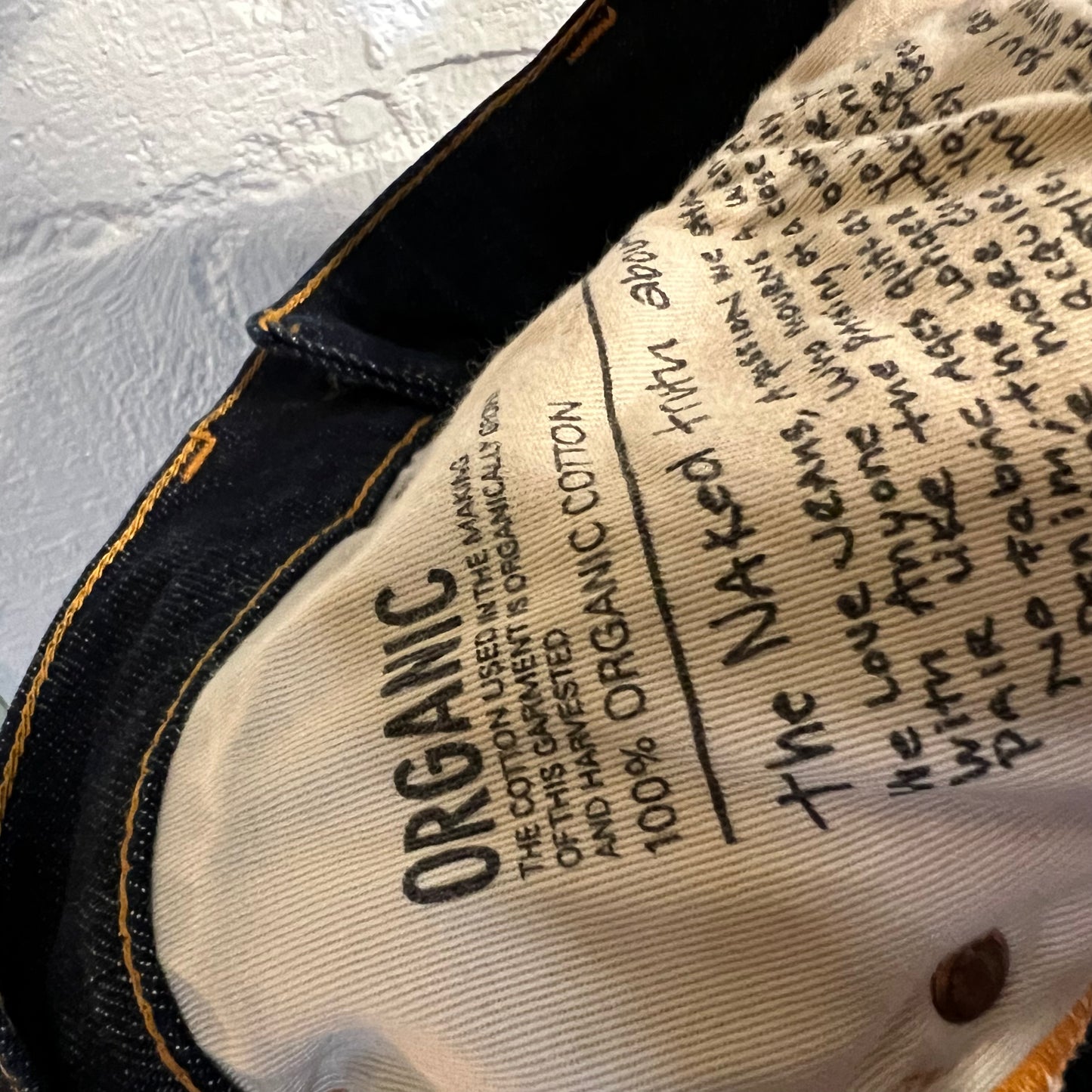 Vintage Nudie Dark Wash Skinny Jeans - Size 28W/24L - Made In Italy