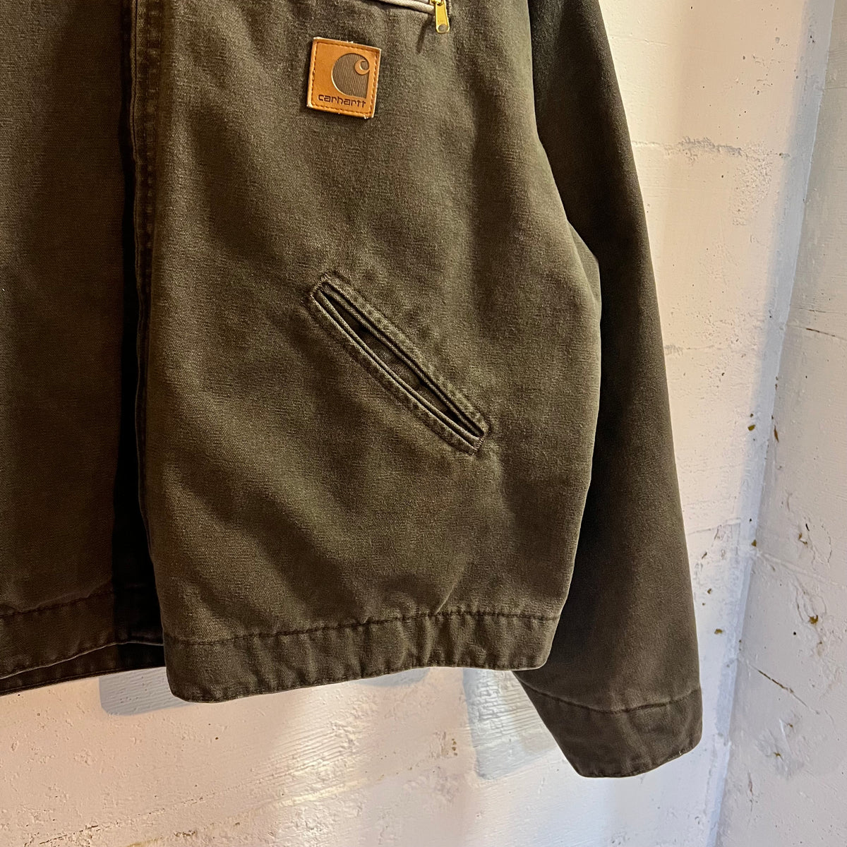 Vintage 2000 Carhartt J97TMB 'Timber' Blanket Lined Detroit Jacket - Size XXL - Union Made In USA