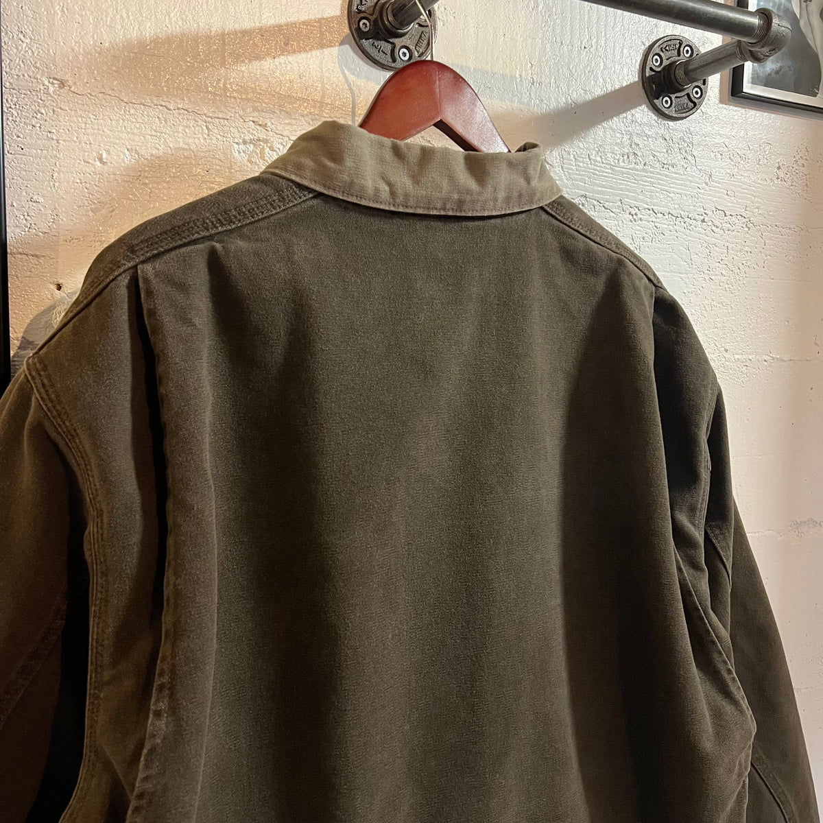Vintage 2000 Carhartt J97TMB 'Timber' Blanket Lined Detroit Jacket - Size XXL - Union Made In USA