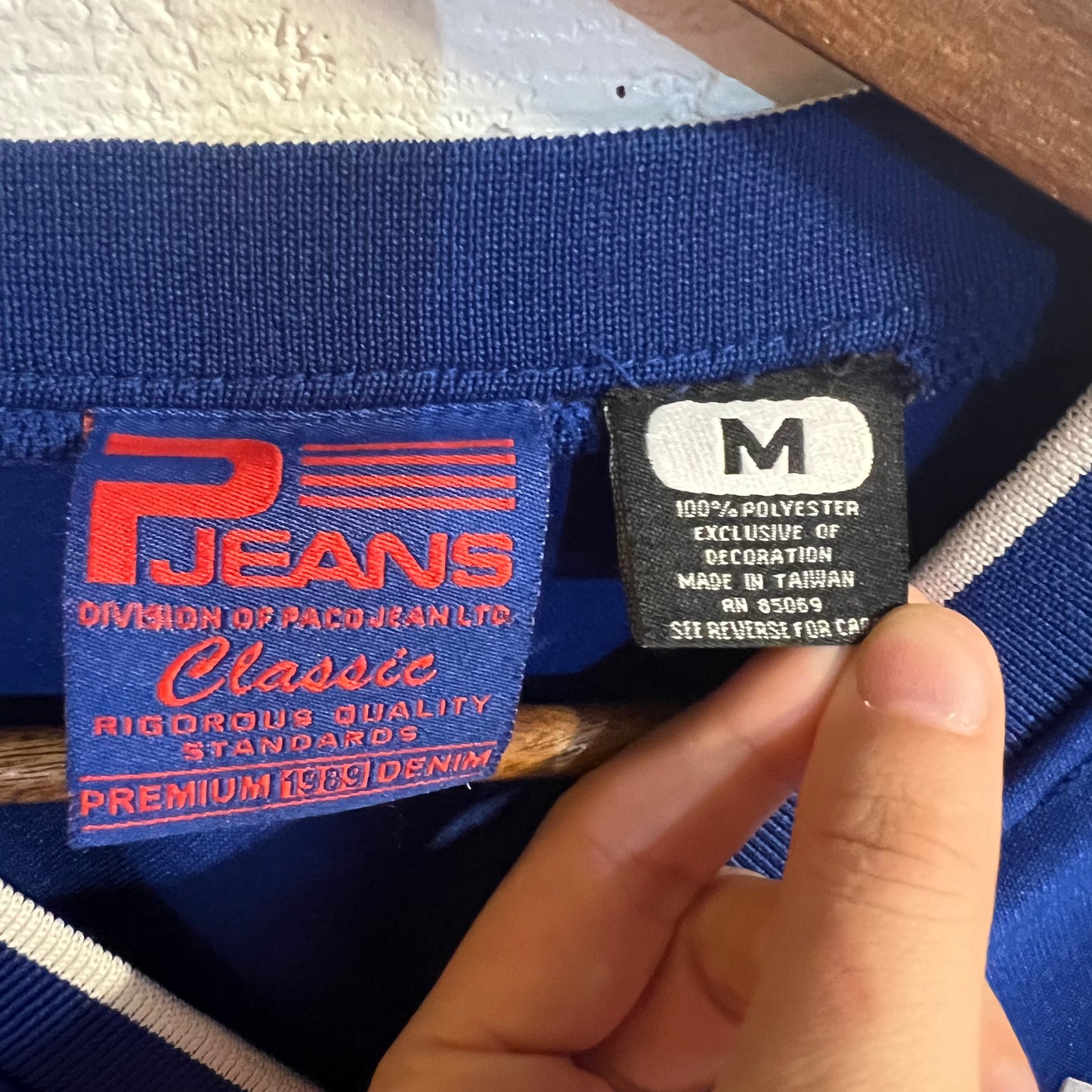 Vintage 90's Paco Jeans Jersey - Size Medium