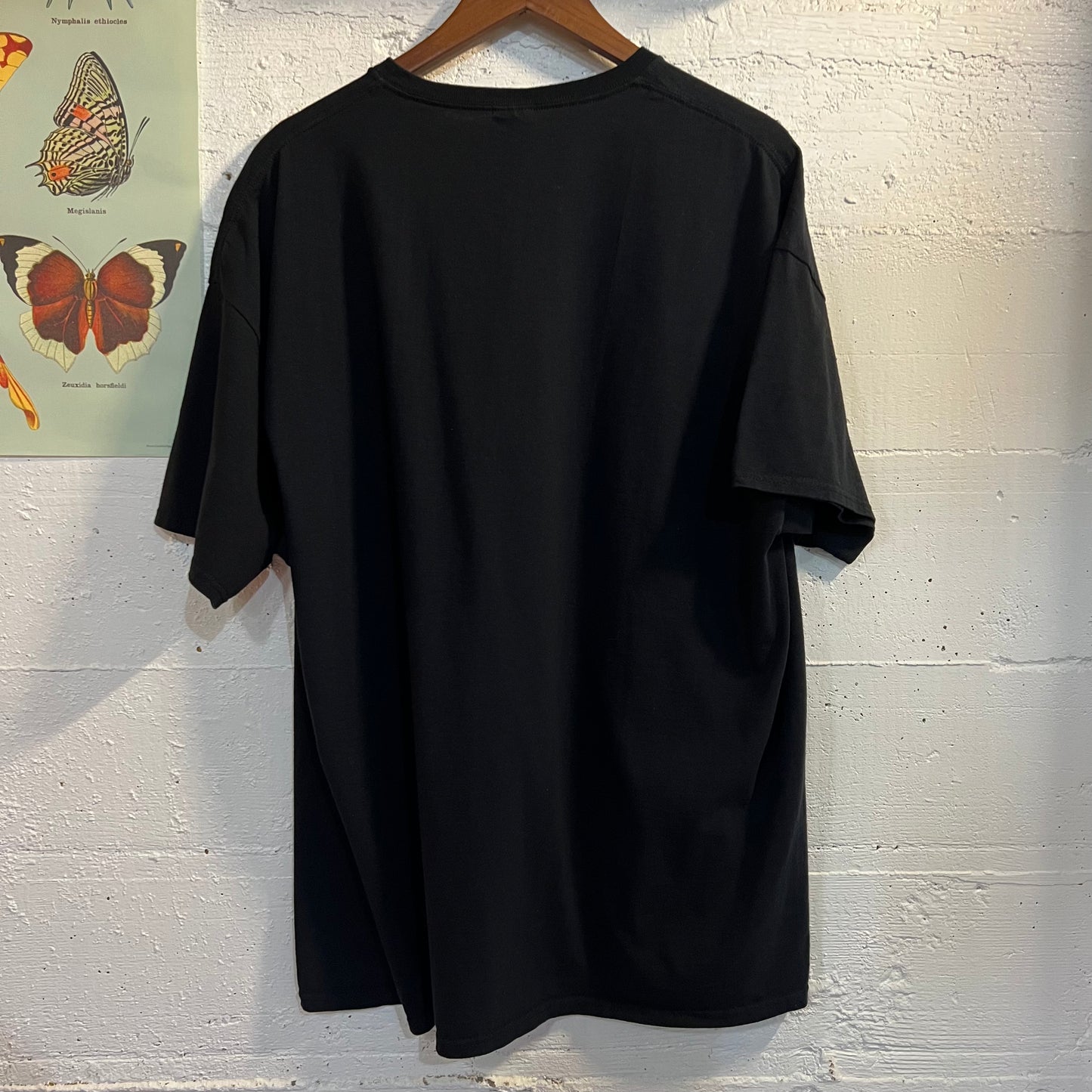 Vintage Funny Biker T-Shirt - Size 2XL - Black