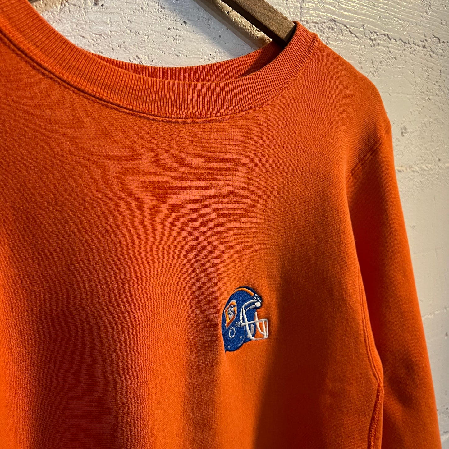Vintage 1980's Champion Reverse Weave Denver Broncos Crewneck Sweatshirt - Size M - Made In USA