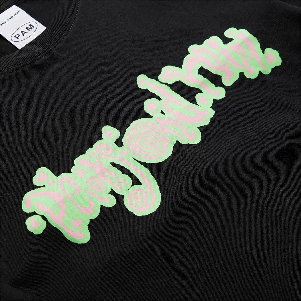 *New* Perks and Mini P.A.M. Long Sleeve Kurls T-Shirt - Size Medium - Black