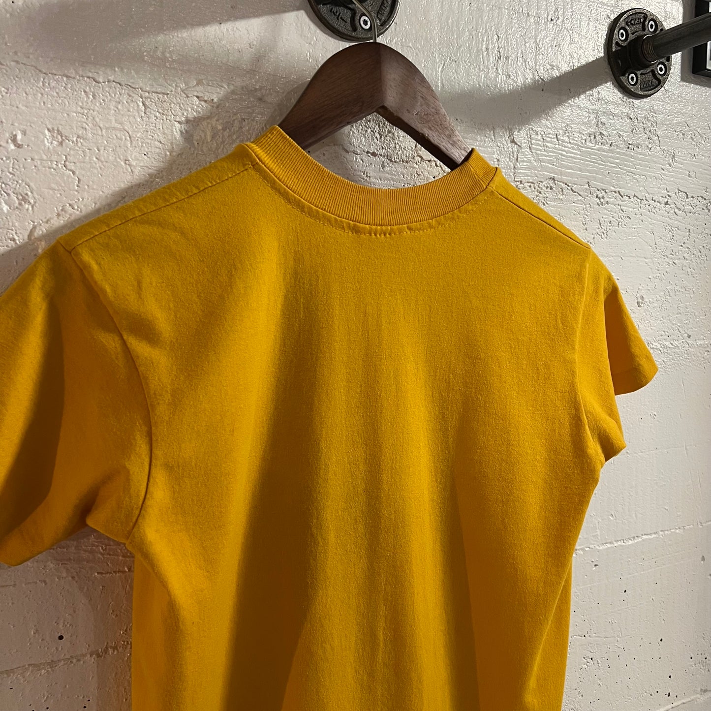 Vintage 90’s Arizona Cowboy Single Stitch Baby T-Shirt - Size Youth Large - Made In USA - Yellow/Multi