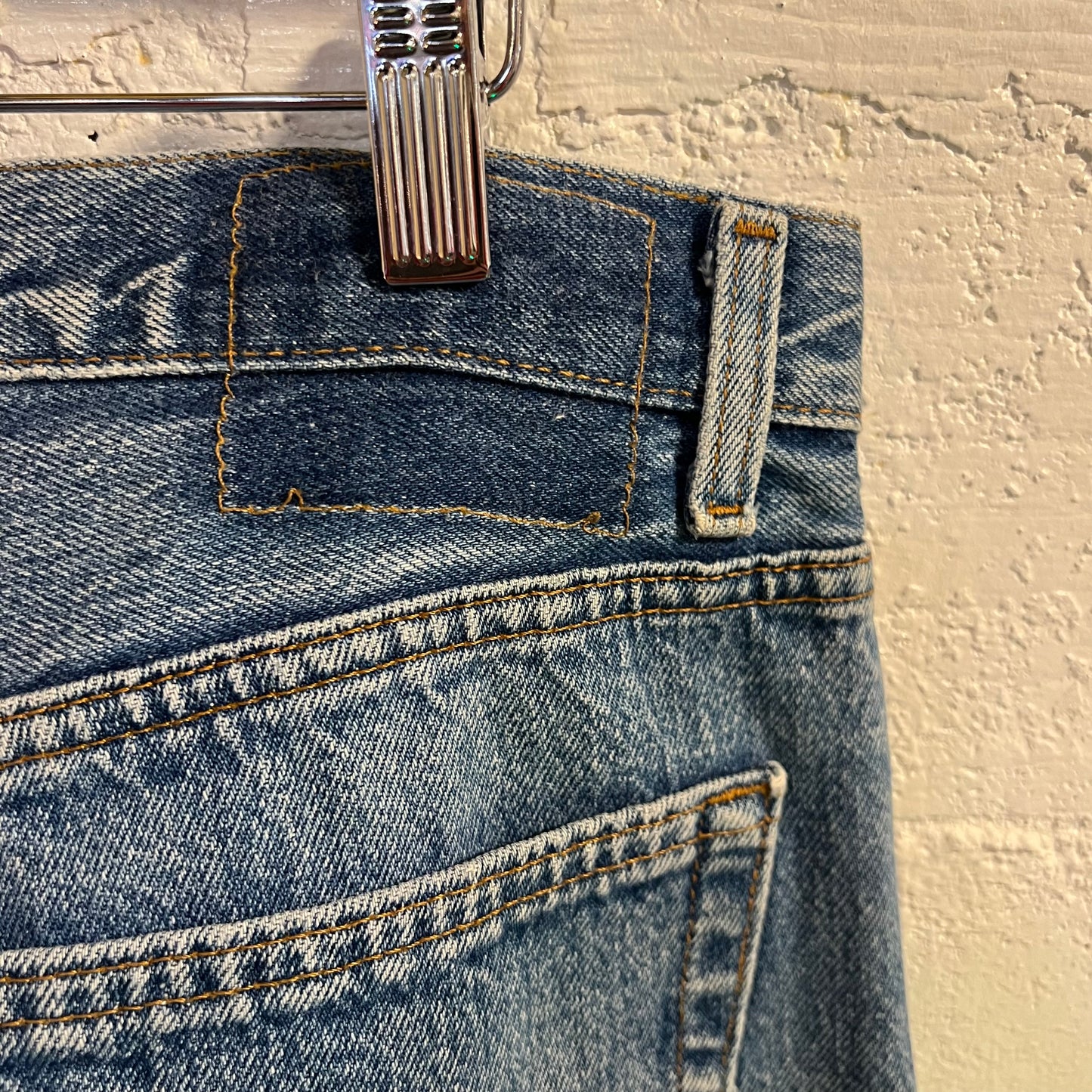 Vintage 1980's Levi's 501xx Button Fly Denim Jean - Size 34" x 33" - Made In USA - 100% Cotton