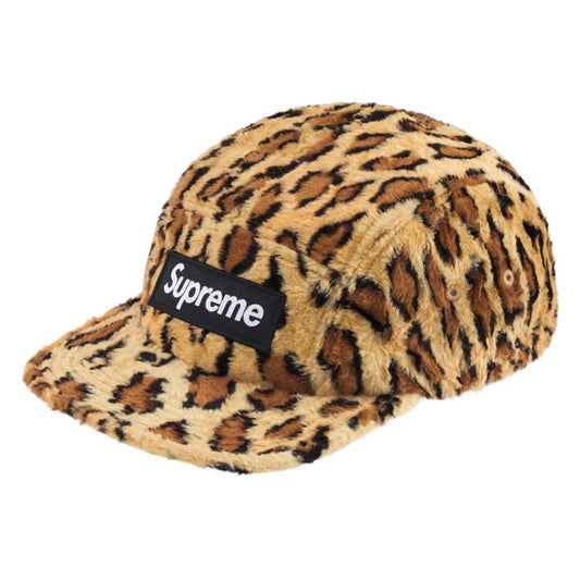 *NEW* Supreme x GOODENOUGH Crushed Rayon Camp Cap - O/S - Leopard - SS25