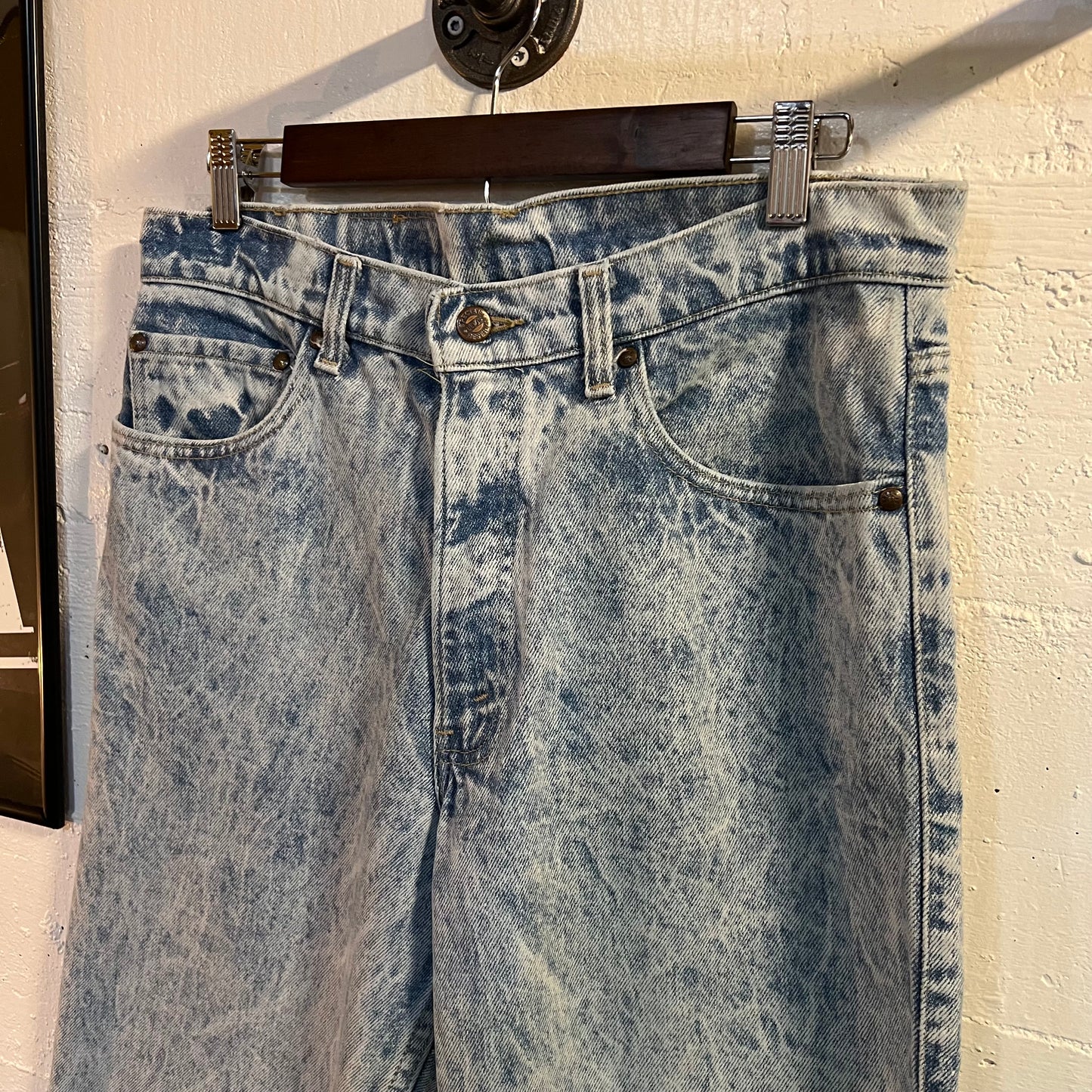 Vintage 90's Levi's Special Reserve 550 Acid Wash Denim Jean - Size 32" x 29" - Made In USA