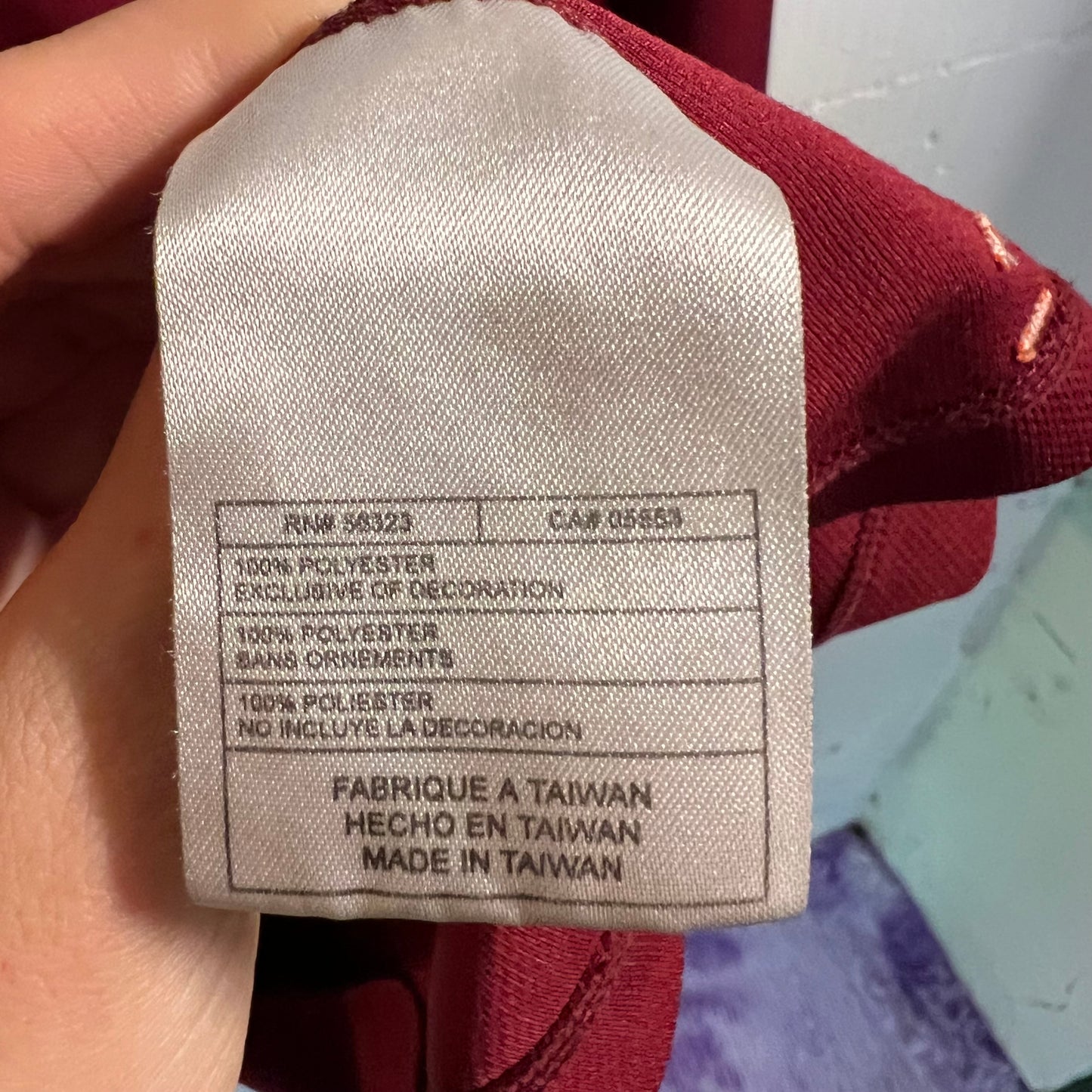 Nike ACG 1 Base Layer Quarter Zip Pullover Athletic Long Sleeve Shirt - Size Small - Maroon
