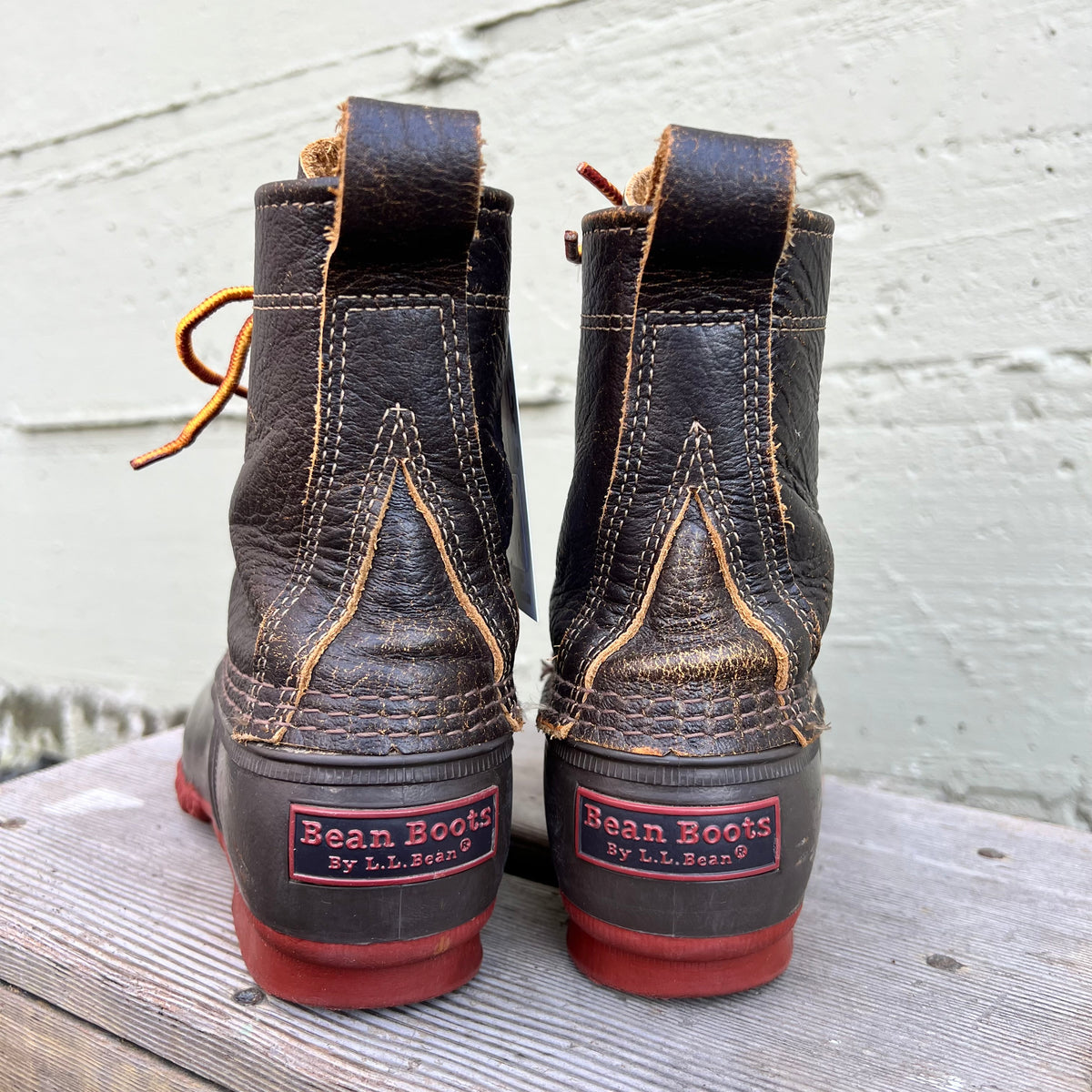 Vintage 90's L.L. Bean 6" Lace Up 'Bean Boot' - Size 6W/5M (BM) - Made In USA - Brown