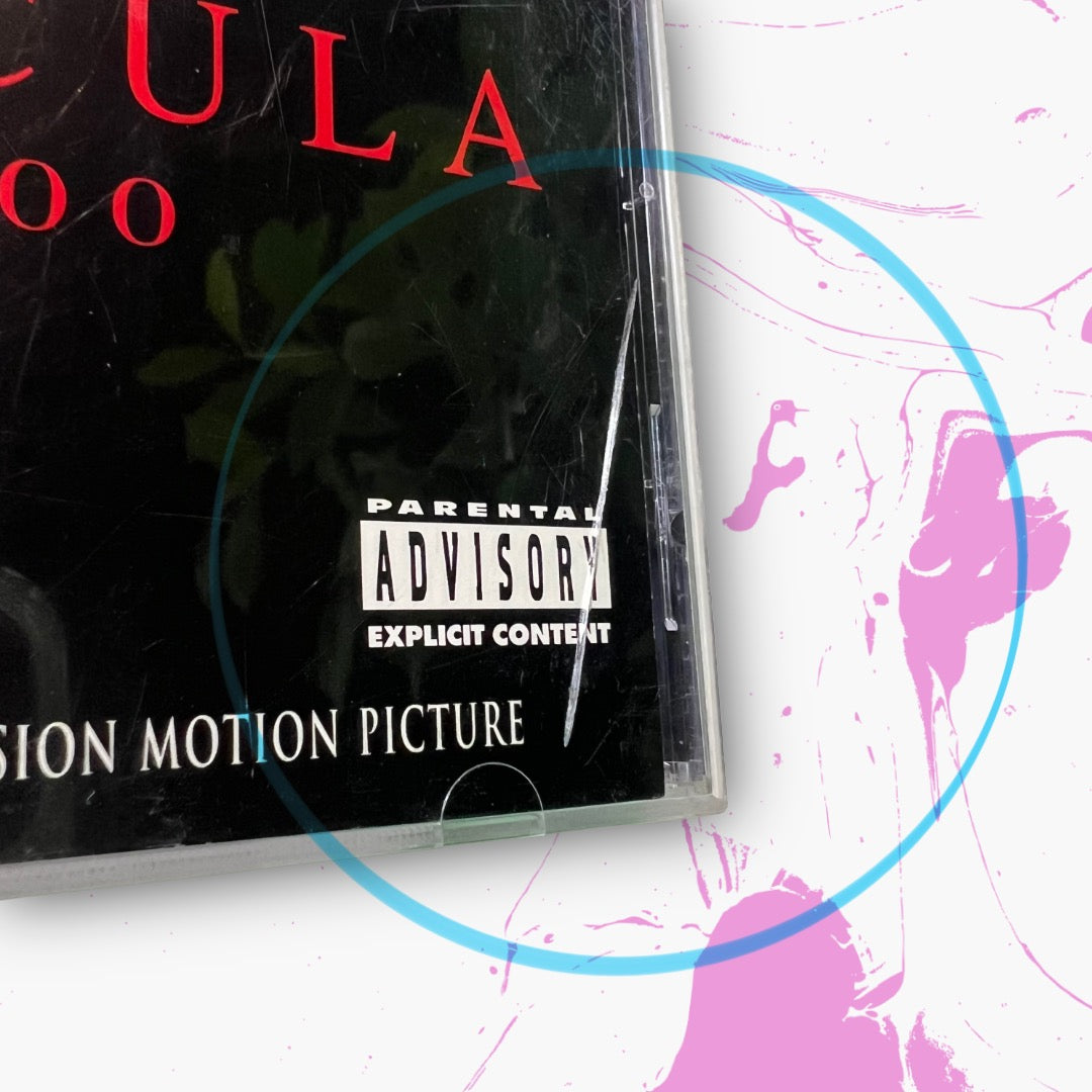 Vintage 2000 Wes Craven's Dracula 'Motion Picture Soundtrack' CD