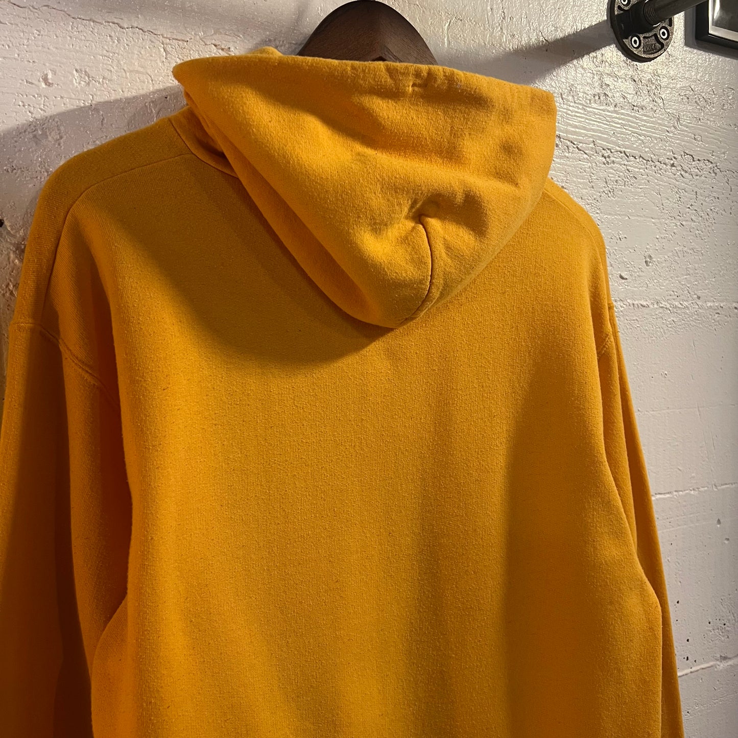 Vintage Champion La Salle University Hoodie Sweatshirt - Size Medium - Yellow/Black