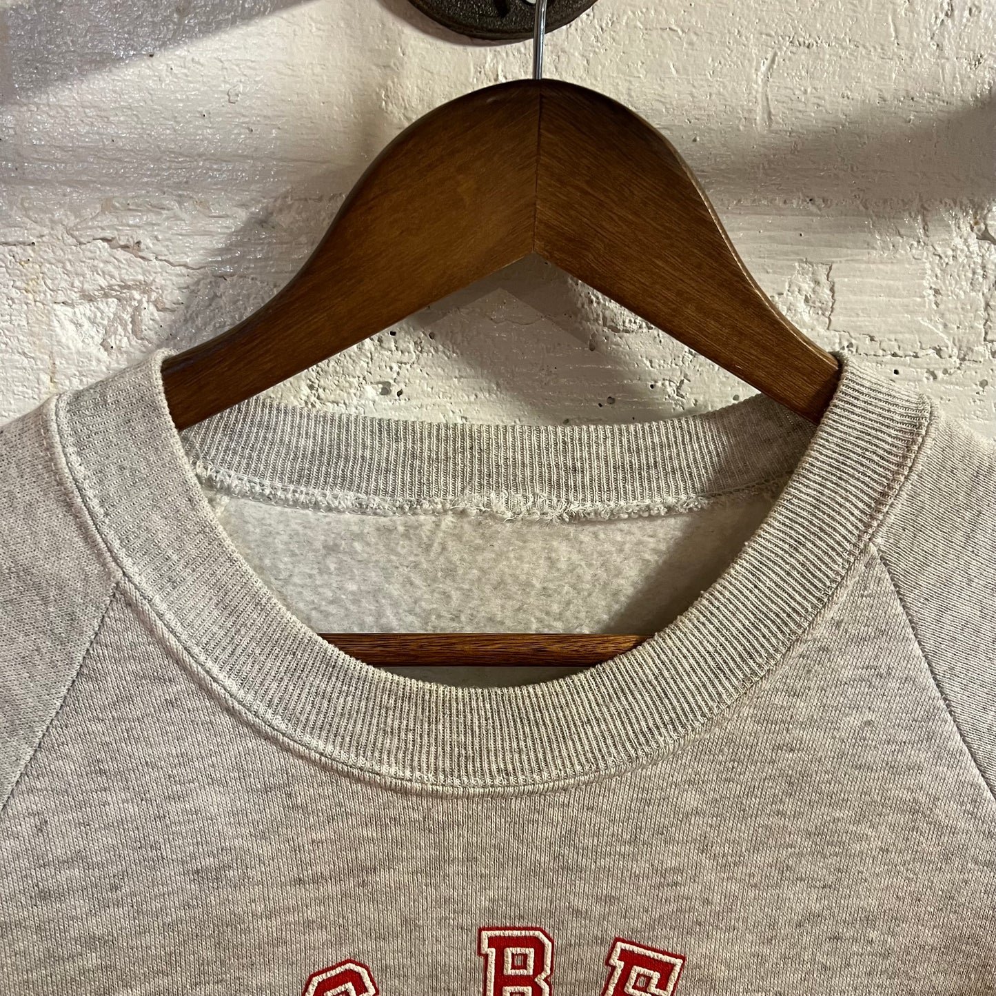 Vintage 90's Long Beach Washington State Kite Festival Raglan Sleeve Crewneck Sweatshirt -  Size XL - Ash Heather Grey