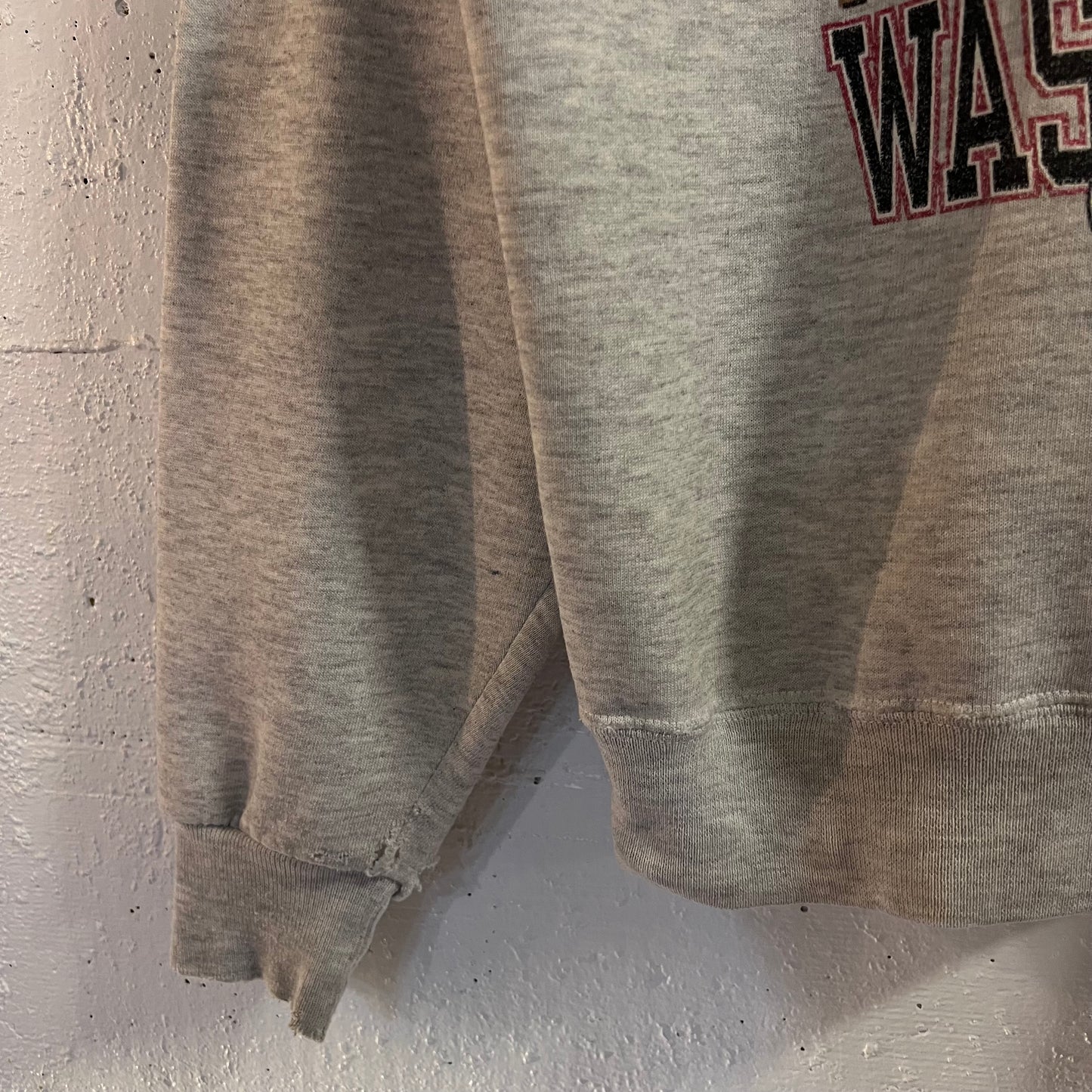 Vintage 1998 Distressed Washington State Cougars ‘Rose Bowl’ Graphic Crewneck Sweatshirt - Size Large - Made In USA - Heather Grey/Multi