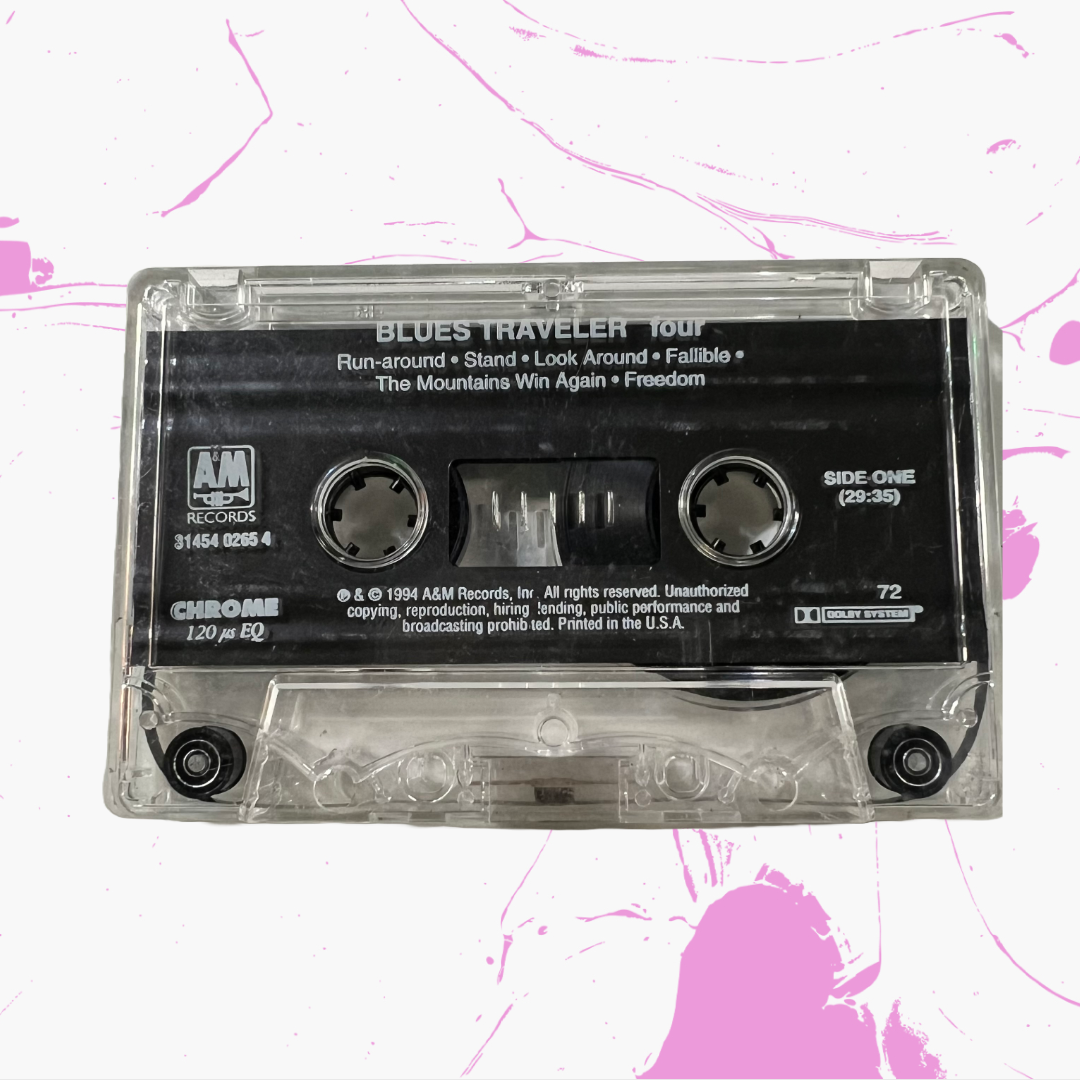 Vintage 1994 Blues Traveler 'Four' Cassette Tape