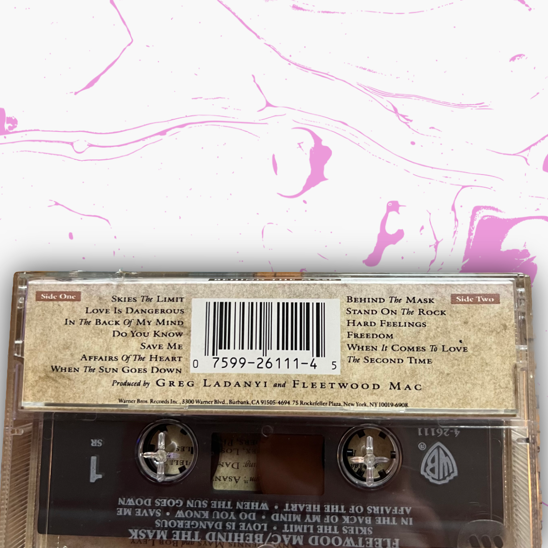 Vintage 1990 Fleetwood Mac ‘Behind The Mask’ Cassette Tape