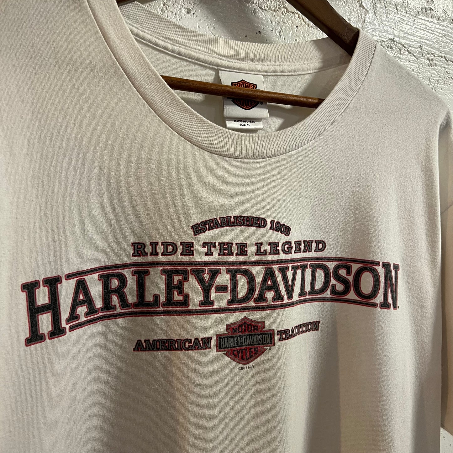 Vintage 2007 Harley Davidson Grand Canyon ‘Sedona, AZ’ Graphic T-Shirt - Size XL - Made In USA - White/Multi
