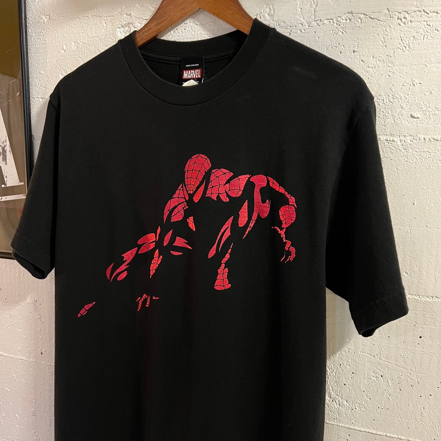 Vintage 2000’s Marvel Spider Man Graphic T-Shirt - Size Medium - Black/Red