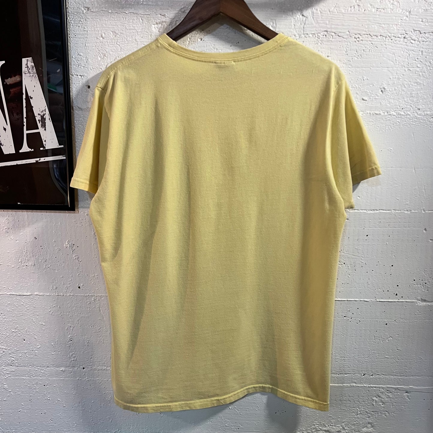Vintage 2000’s Quiksilver Graphic T-Shirt - Size Medium - Yellow