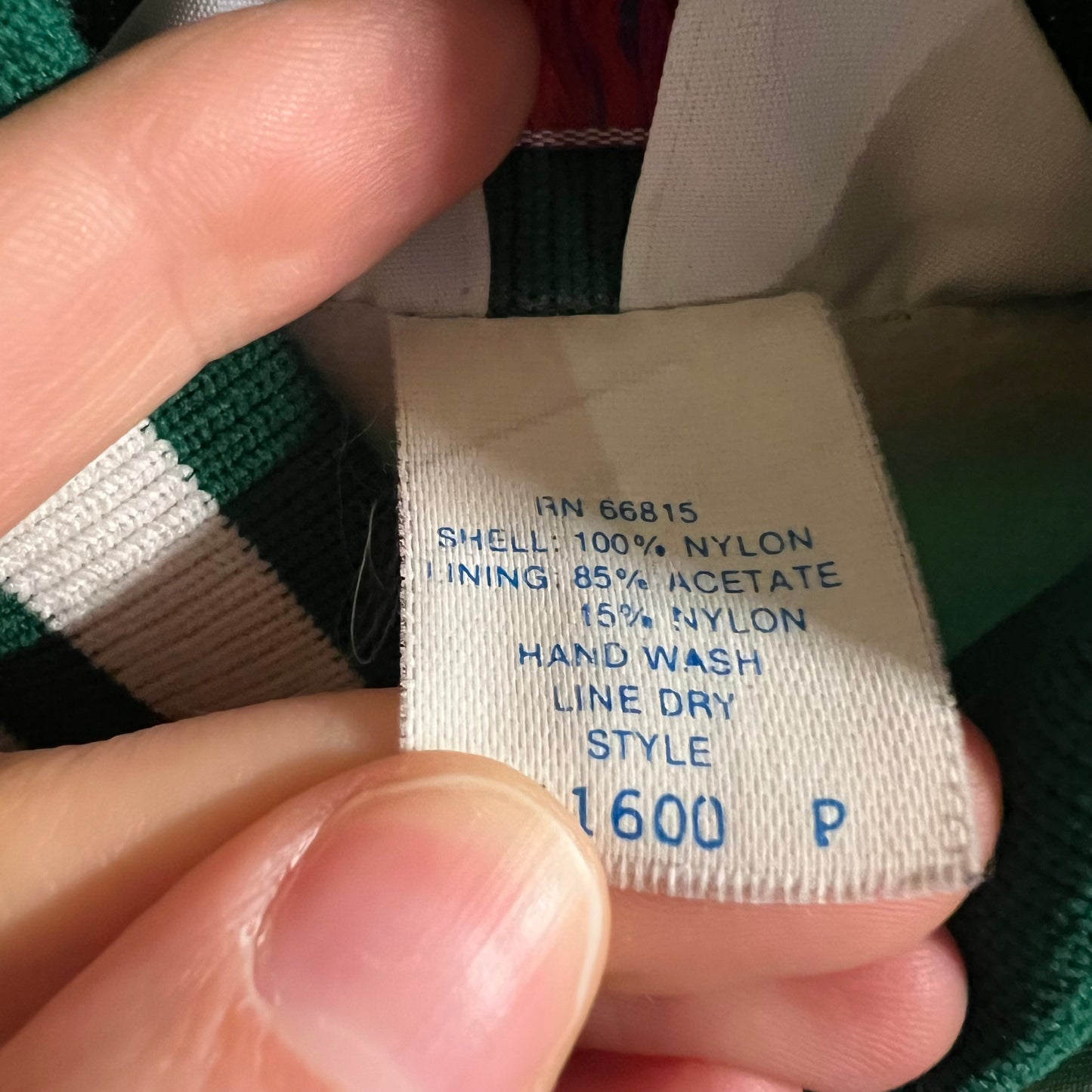 Vintage Westark Longview County Fair Satin Bomber Jacket - Size Large - Made In USA - Kelly Green/White
