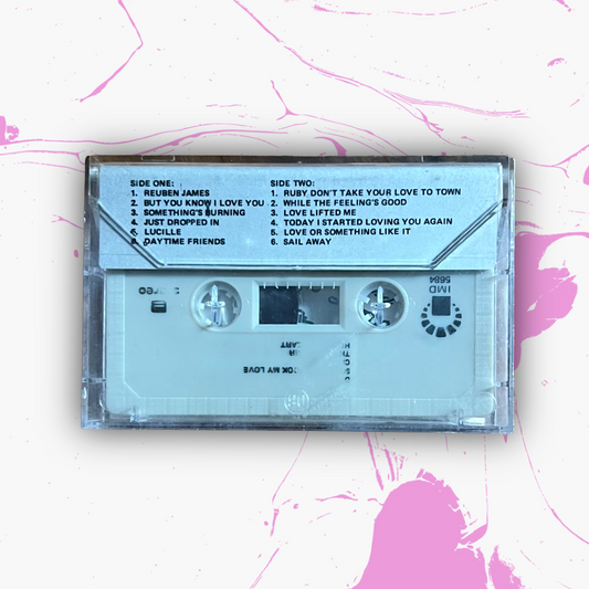 Vintage 1980 The Kenny Rogers ‘Singles Album’ Cassette Tape