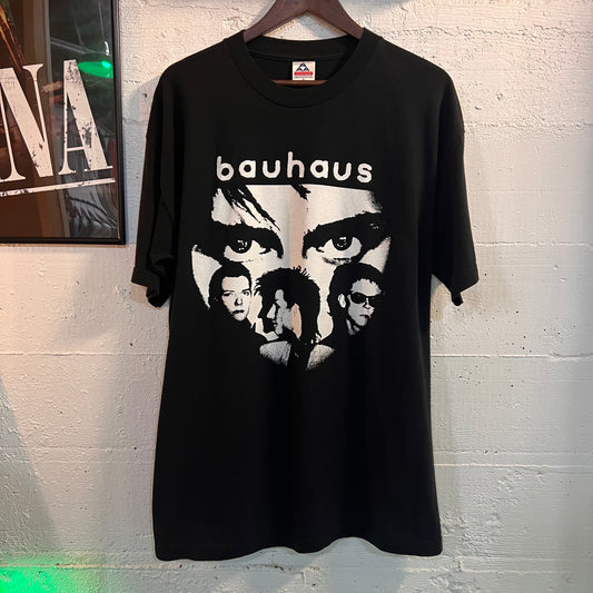 Vintage 90's Bauhaus Band Photo T-Shirt - Size XL - Black/White - Rare