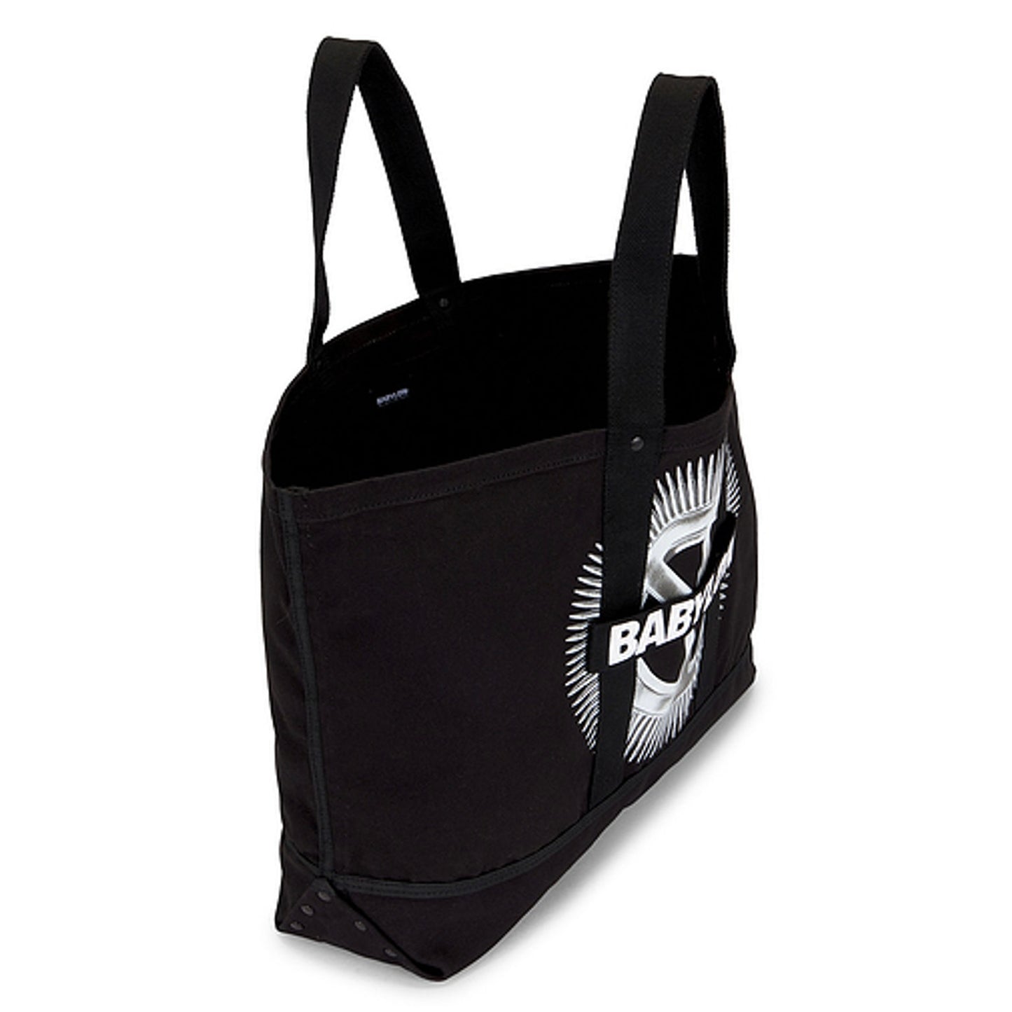 *New* Babylon Bullet Canvas Tote Bag - O/S - Black