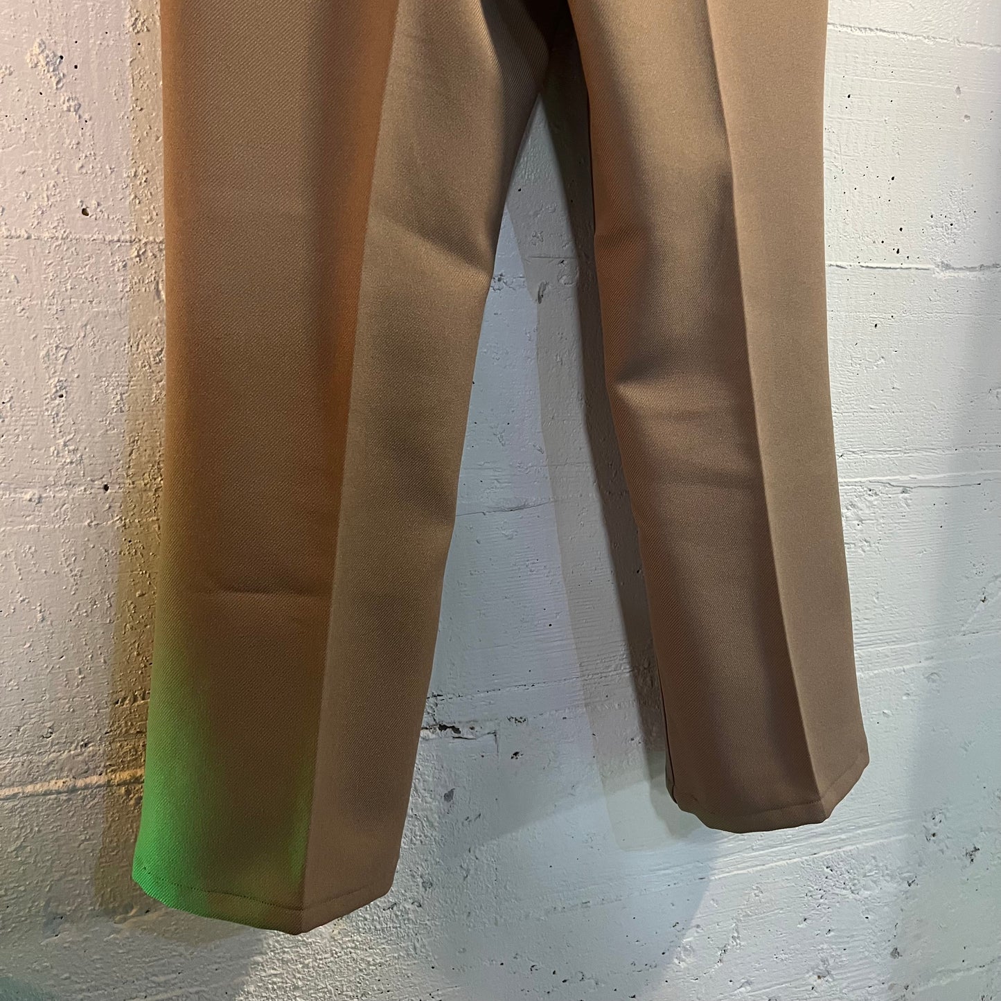 Vintage Wrangler Wrancher Dress Jean - Size 36" x 27.5" - Made In USA - Tan/Khaki