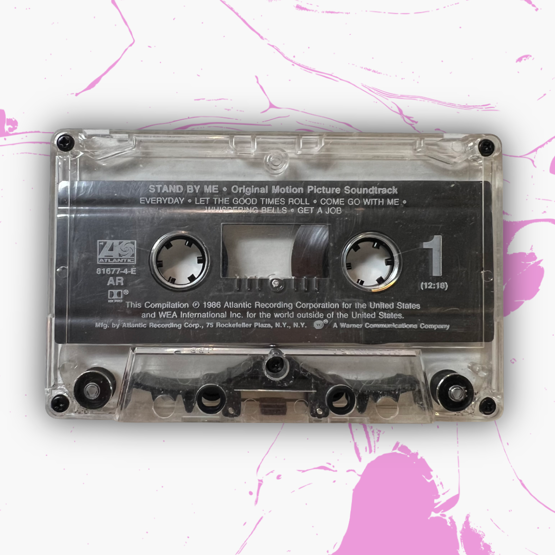Vintage 1986 Stand By Me 'Original Motion Picture Soundtrack' Cassette Tape