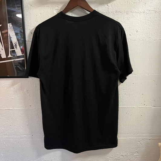 Vintage 90’s ‘Keep A Clear Mind’ Graphic T-Shirt - Size Medium - Black/Pink/White