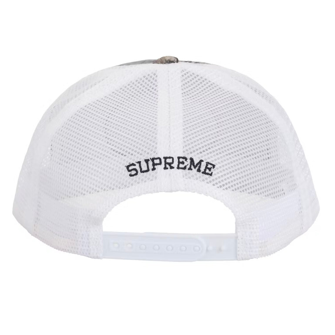 *New* Supreme 'Authorized' Mesh Back 5 Panel Trucker Hat - O/S - True Timber Camo - Made In USA - SS25