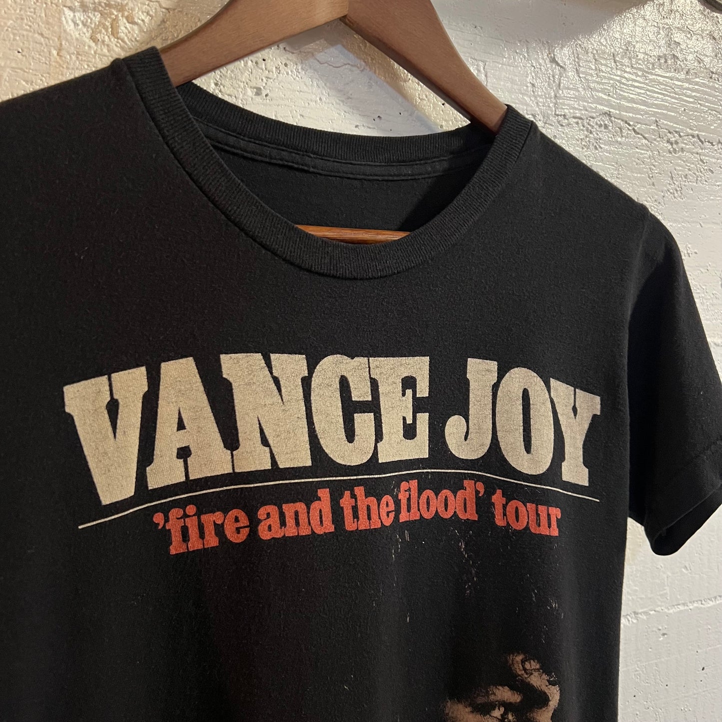 2016 Vance Joy ‘Fire And The Flood’ Tour Baby T-Shirt - Size Medium - Black