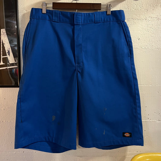 Vintage 2000's Dickies Loose Fit 13" Work Shorts - Size 36" x 13" - Blue