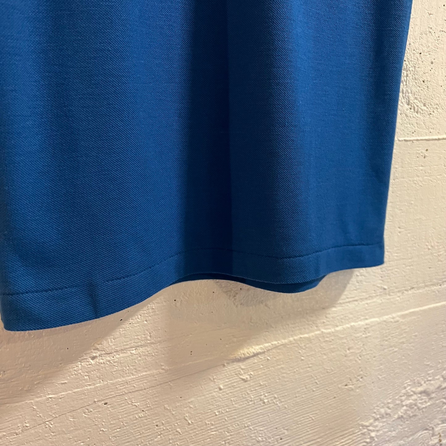 True Vintage 1960’s Penney’s Towncraft Trinity Knot Knitted Ringer Pocket Baby T-Shirt - Size XS (14) - Made In USA - Blue/White/Mustard
